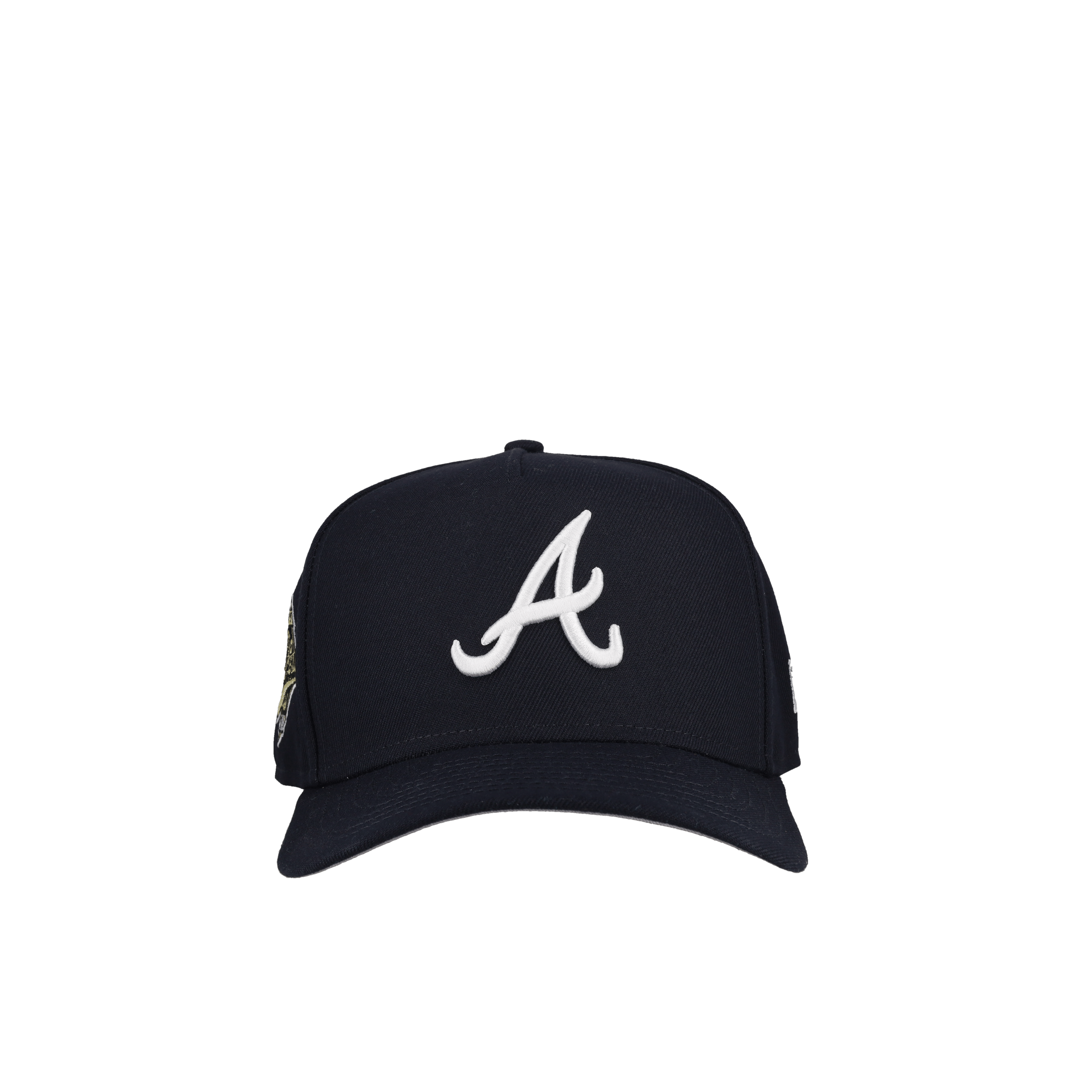 Atlanta Braves 1995 Team Color 9Fifty A Frame Snapback Hat (Grey Brim)