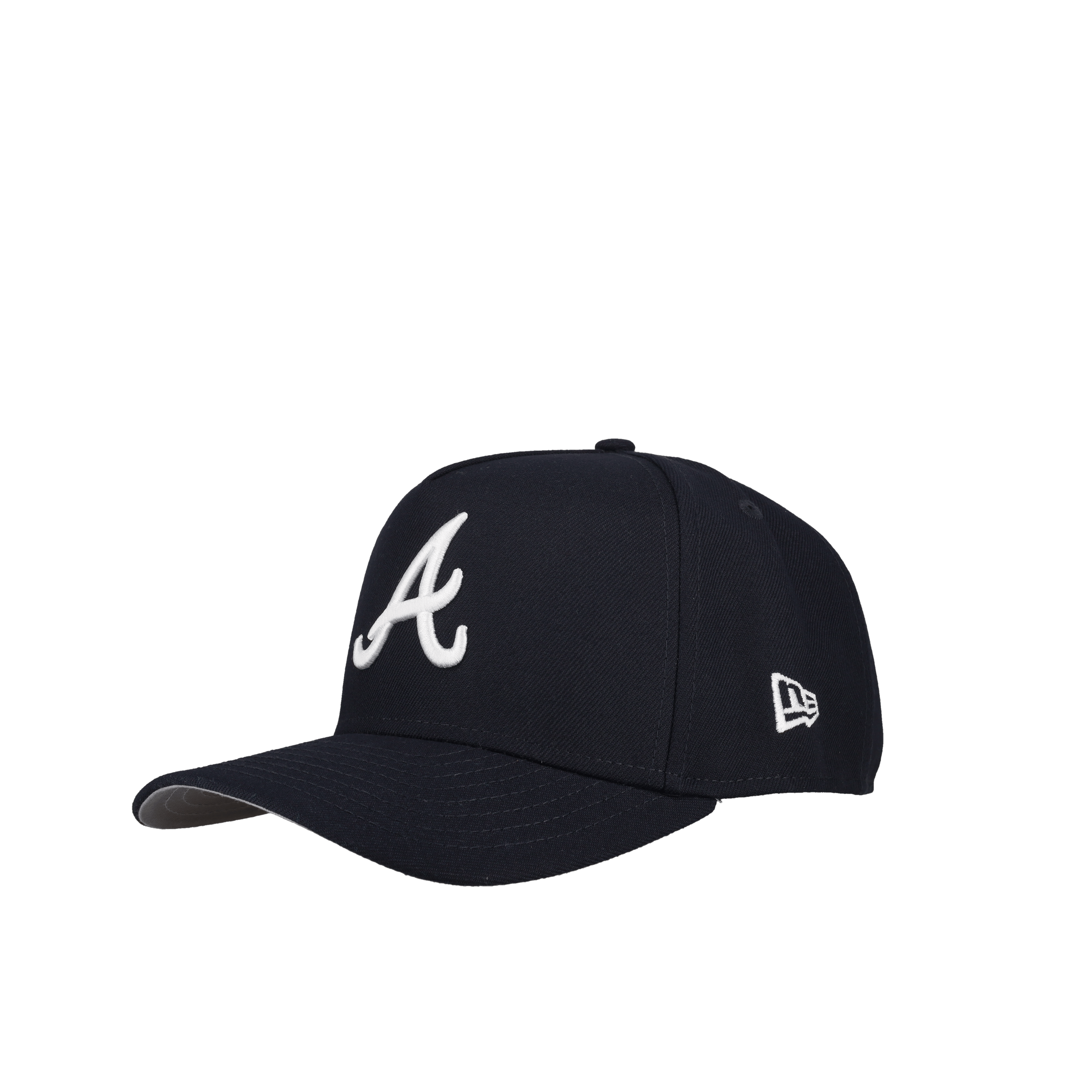 Atlanta Braves 1995 Team Color 9Fifty A Frame Snapback Hat (Grey Brim)