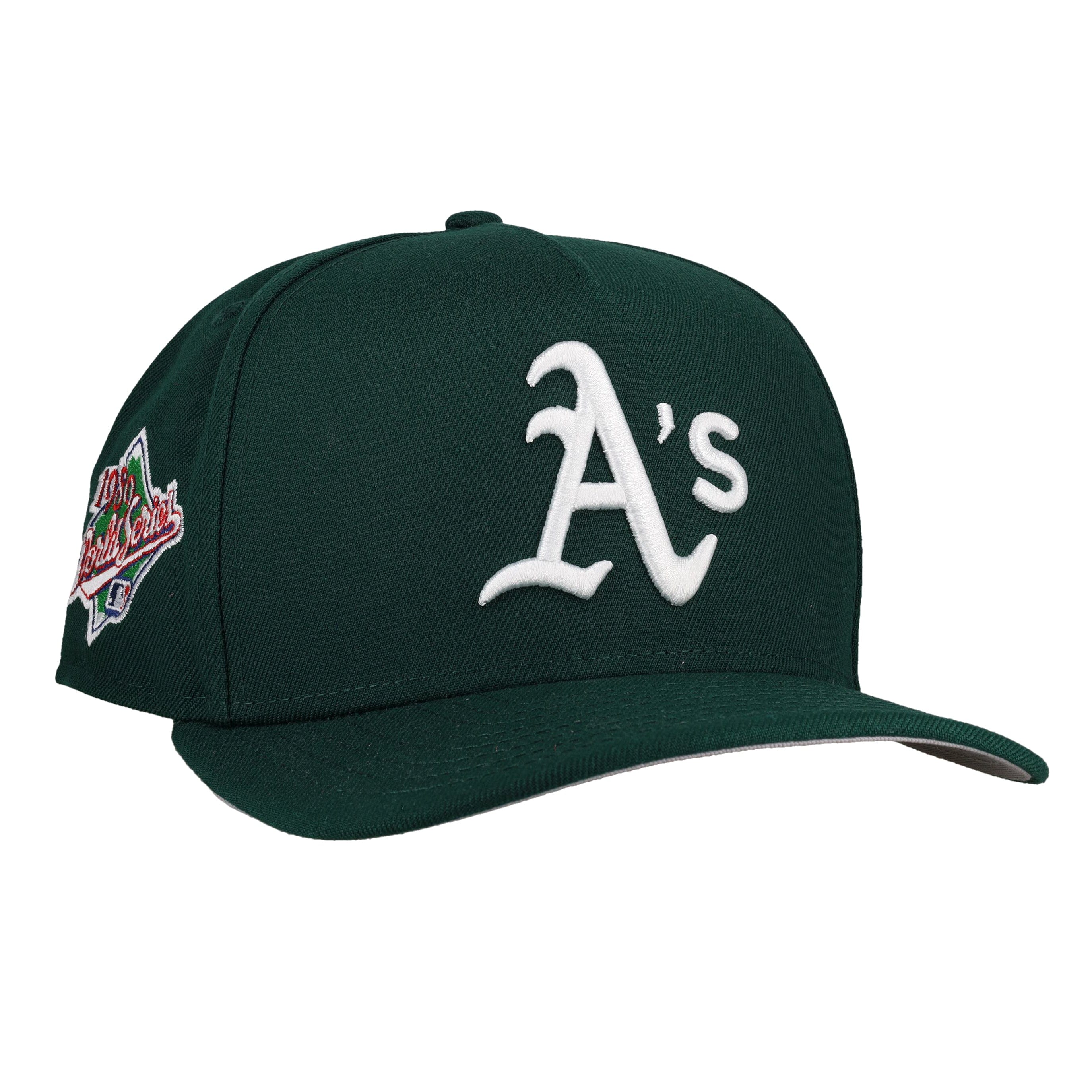 Oakland Athletics 1989 World Series Green 9Fifty A Frame Snapback Hat