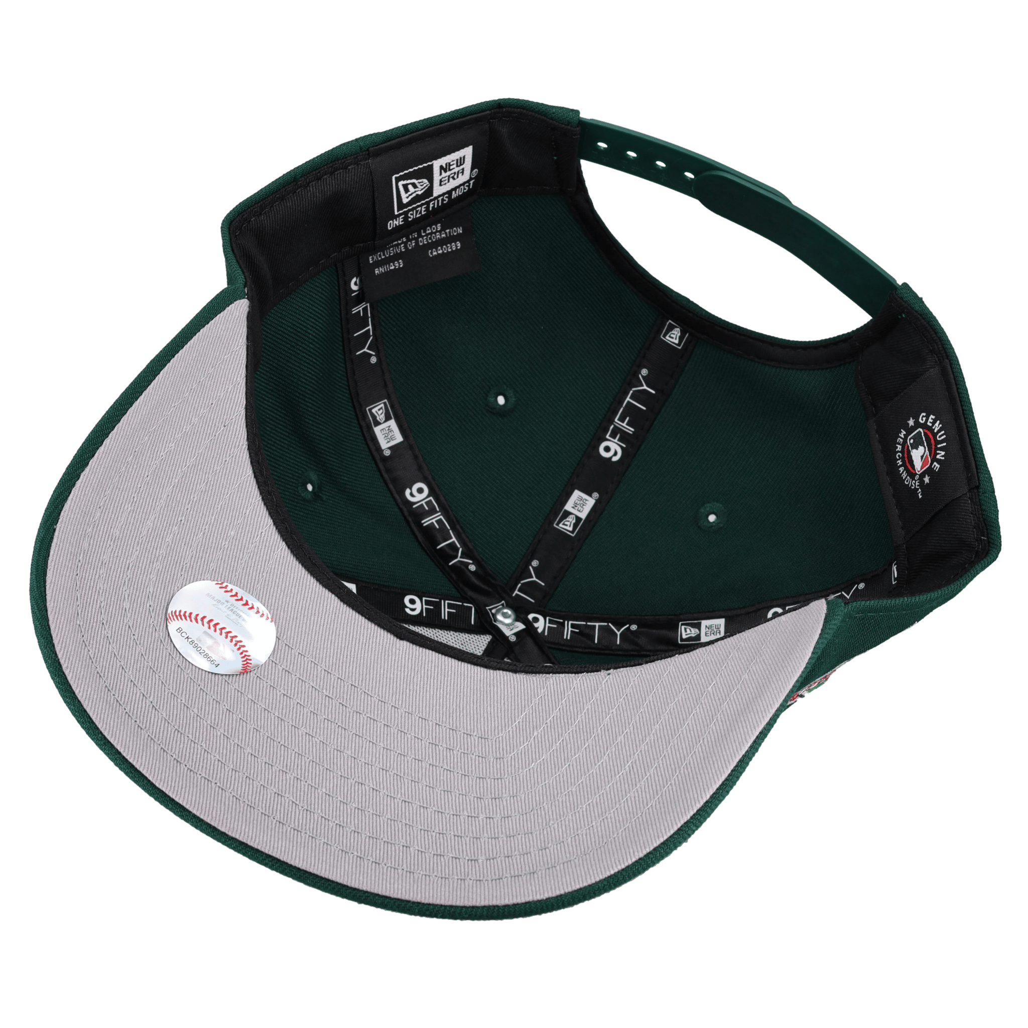 Oakland Athletics 1989 World Series Green 9Fifty A Frame Snapback Hat