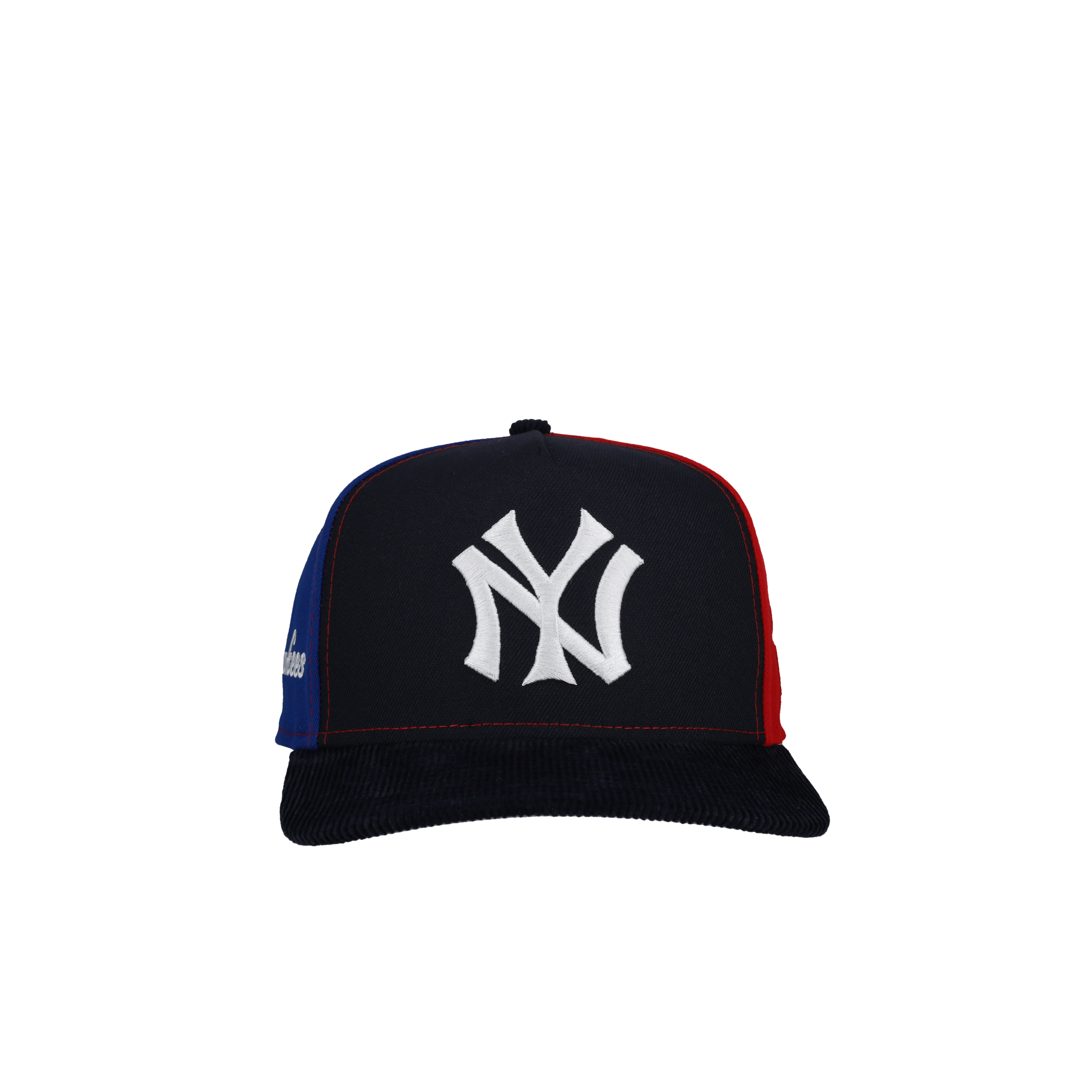 New York Yankees Multicolor Split Panel 9Fifty A Frame Snapback Hat