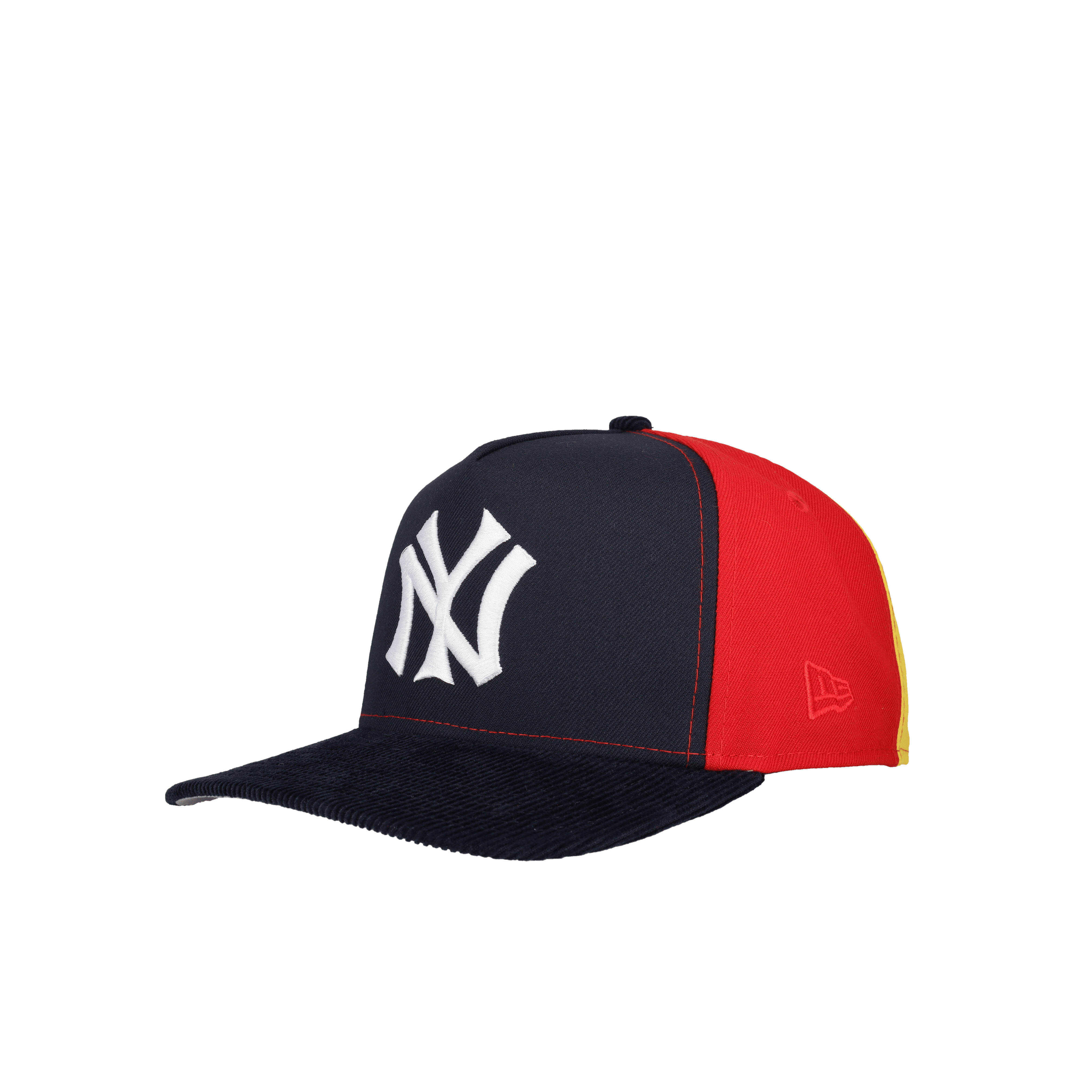 New York Yankees Multicolor Split Panel 9Fifty A Frame Snapback Hat