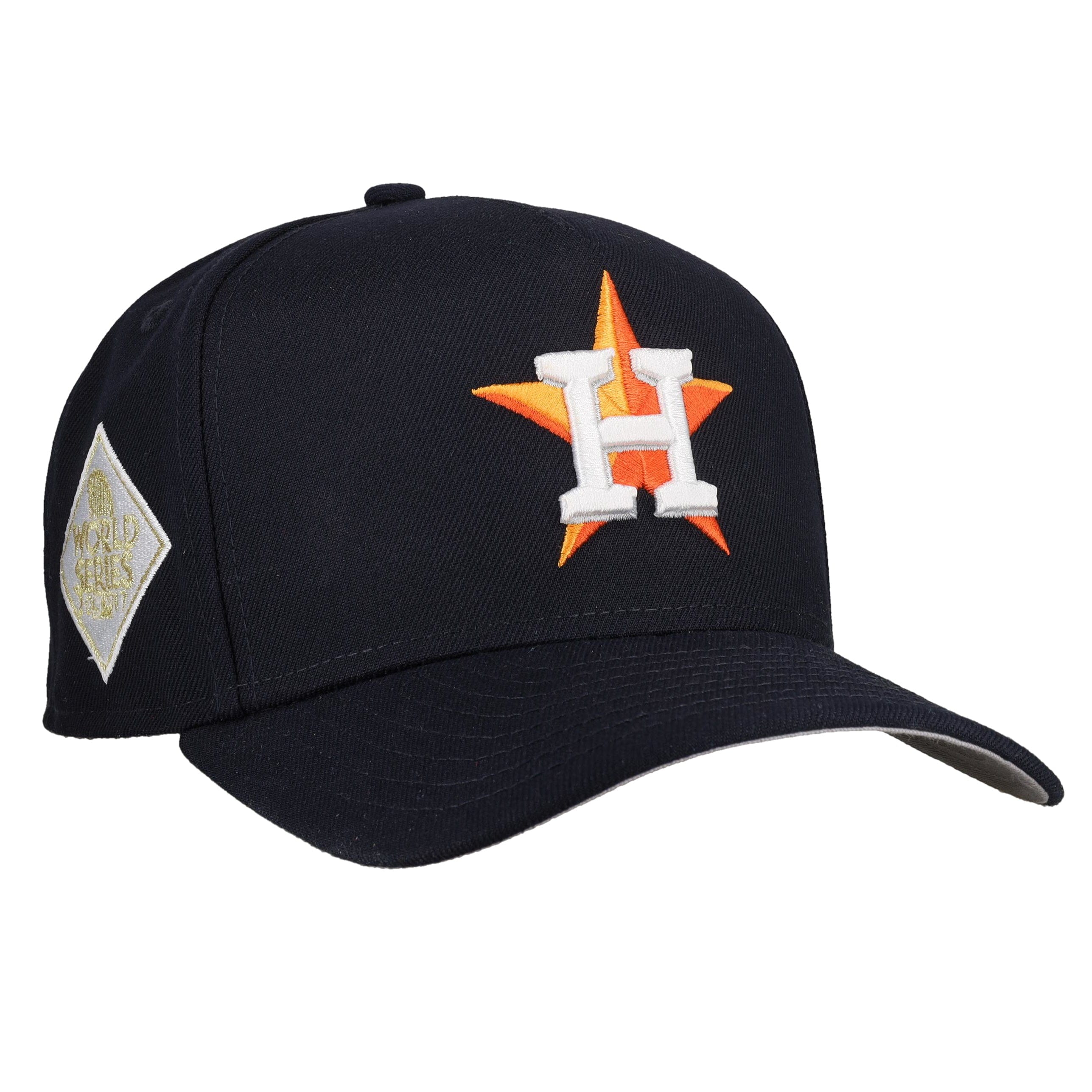 Houston Astros 2017 Team Color 9Fifty A Frame Snapback Hat (Grey Brim)