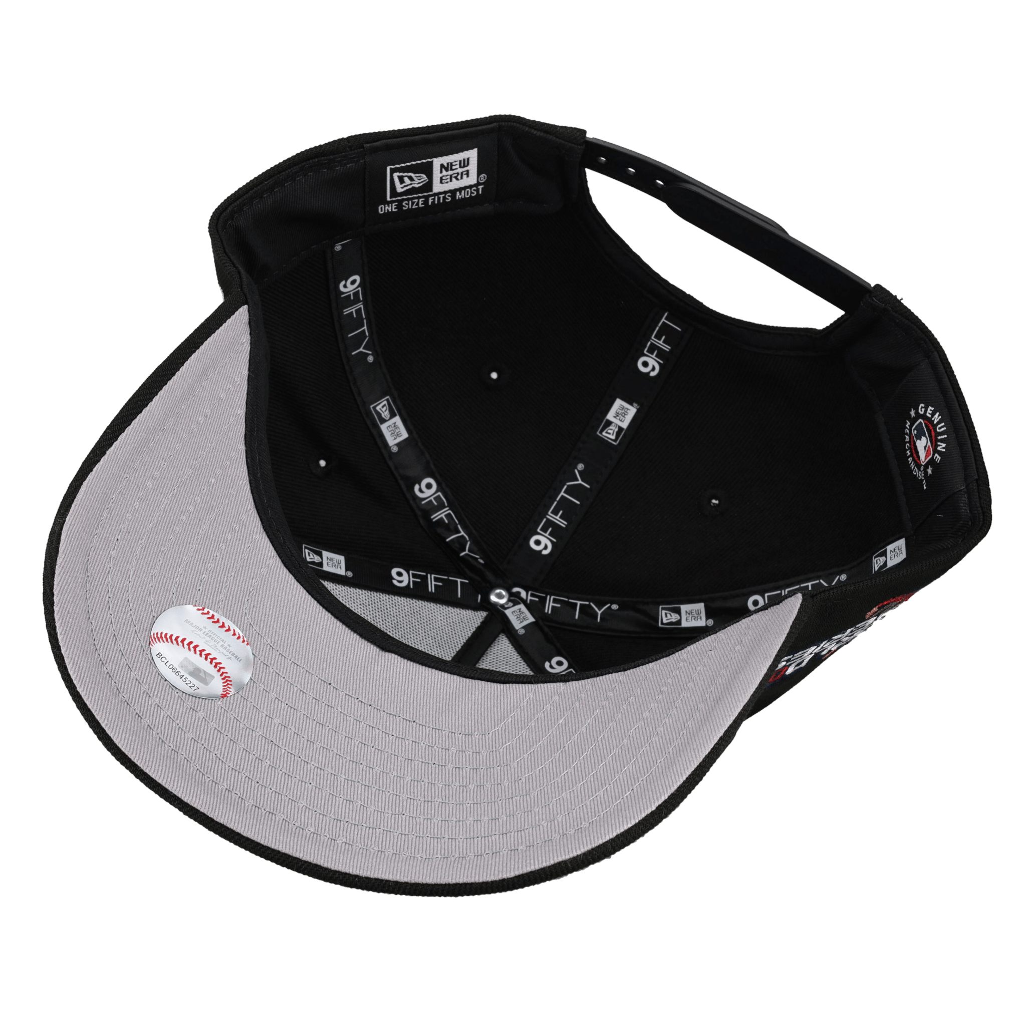 Chicago White Sox 2005 Team Color 9Fifty A Frame Snapback Hat (Grey Brim)