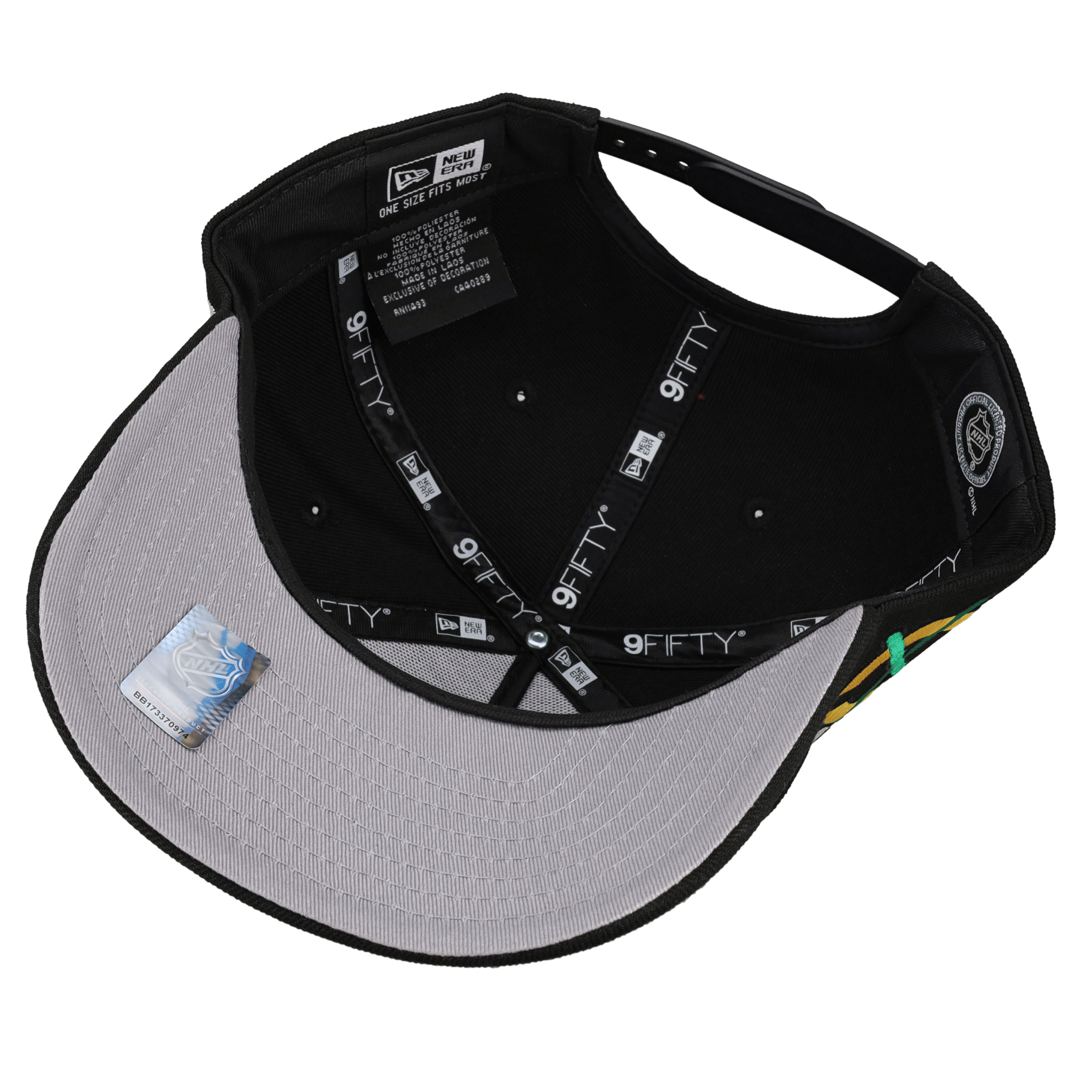 Chicago Black Hawks Chicago Blackhawks Team Color 9Fifty A Frame Snapback Hat (Grey Brim)