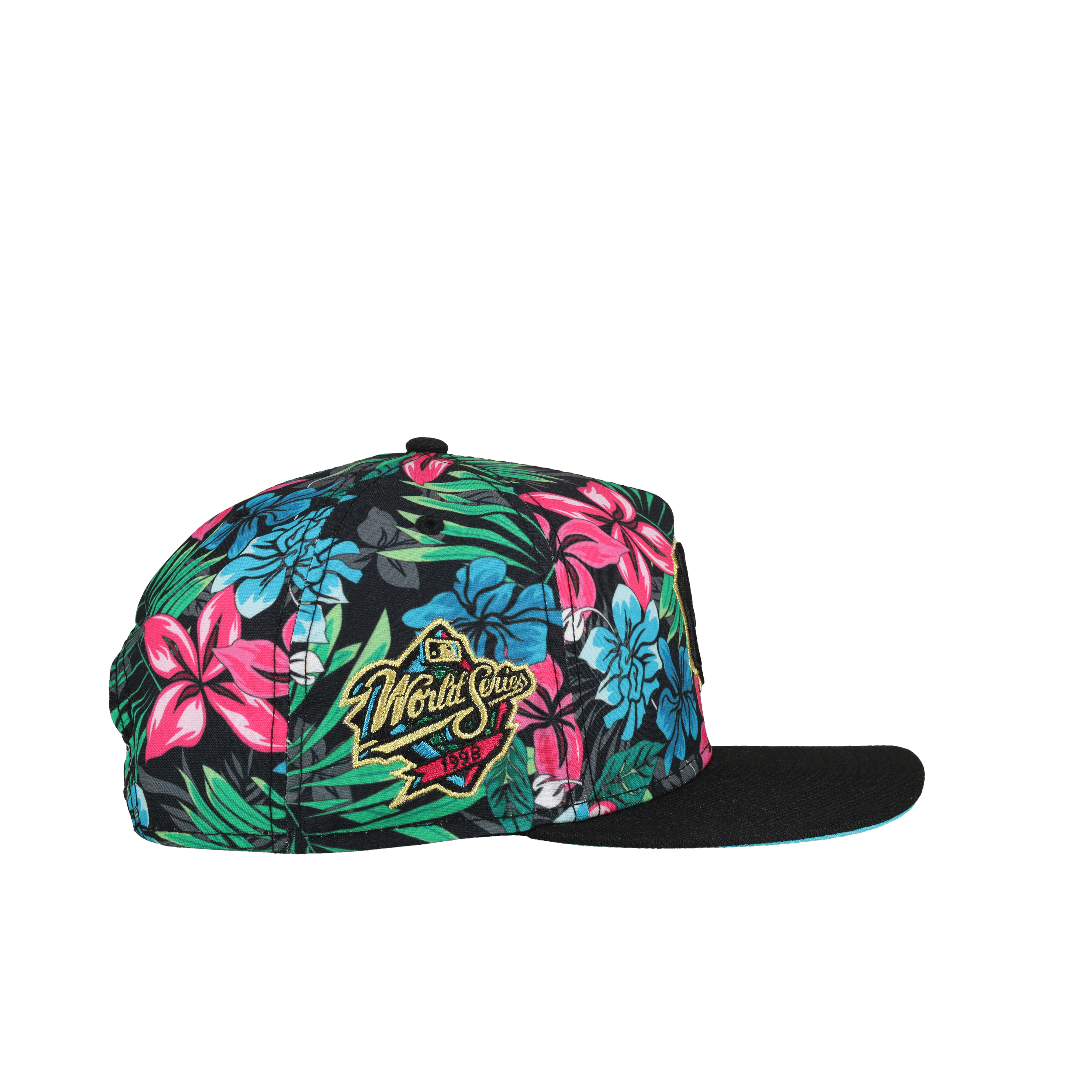 New York Yankees 1998 World Series Floral 9Fifty A Frame Snapback Hat