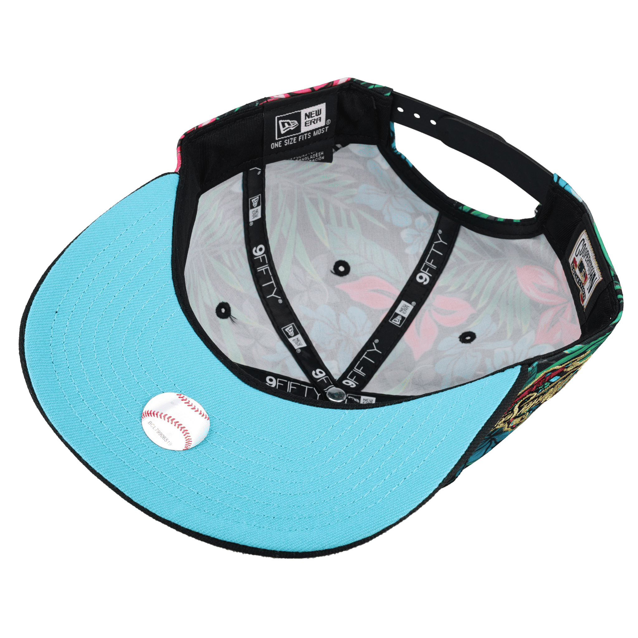 New York Yankees 1998 World Series Floral 9Fifty A Frame Snapback Hat