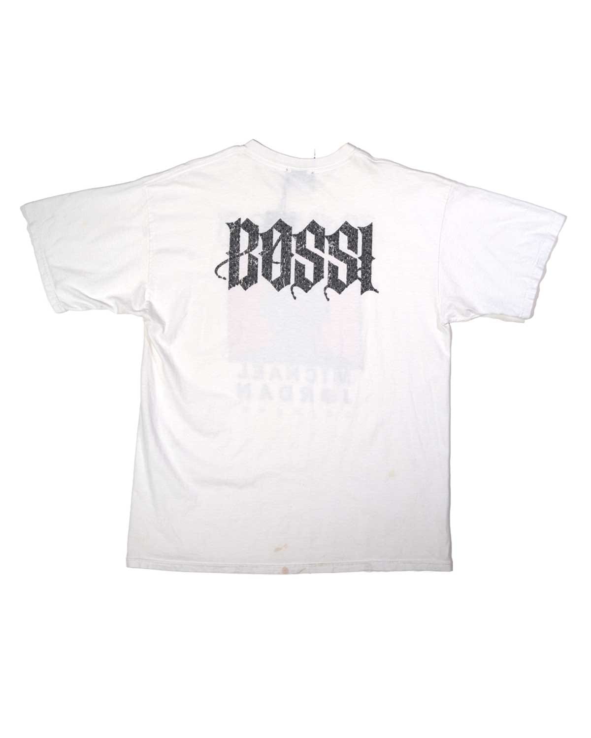 Bossi Vintage Rhinestone Tee White