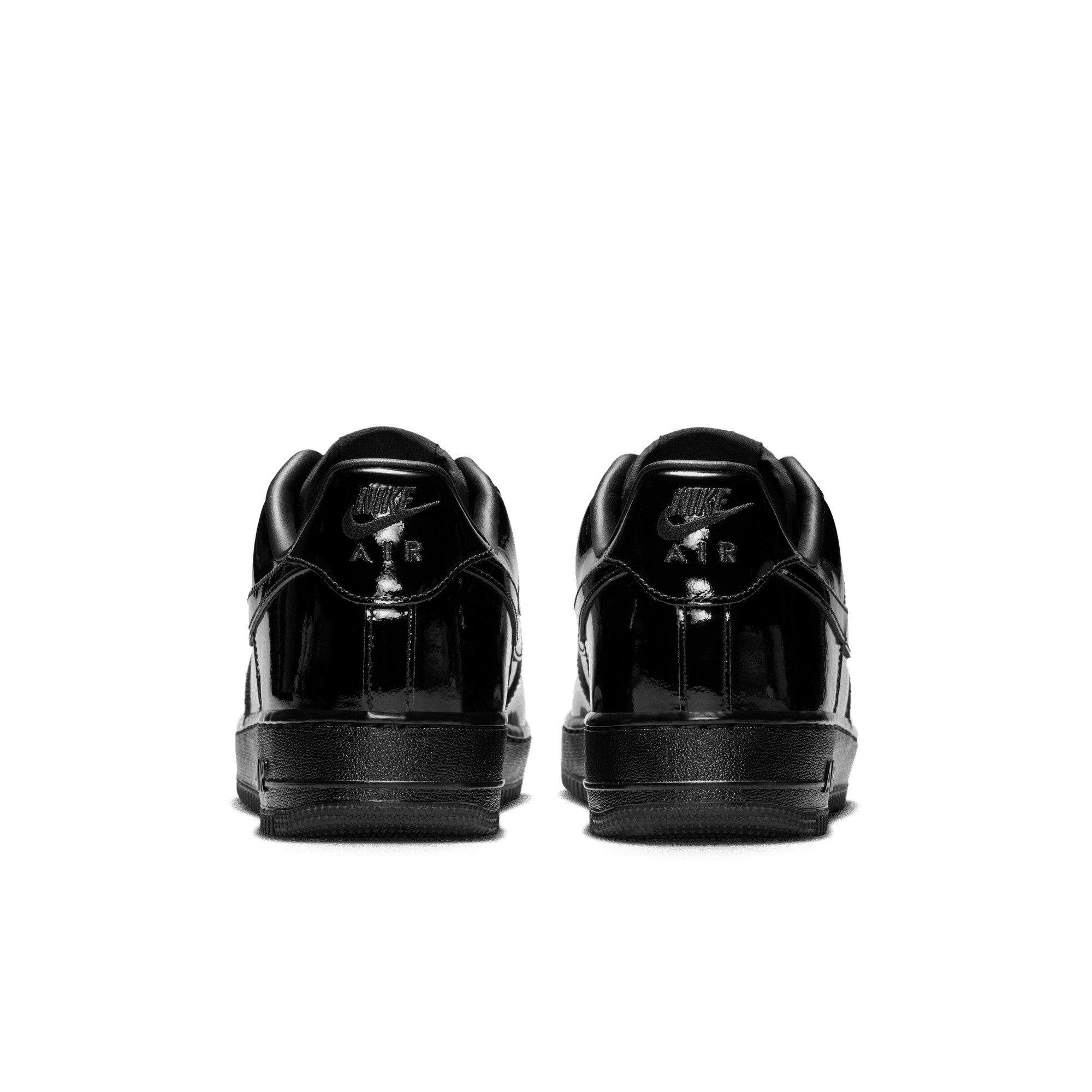 Nike AIR FORCE 1 `07 PRM "BLACK PATENT"