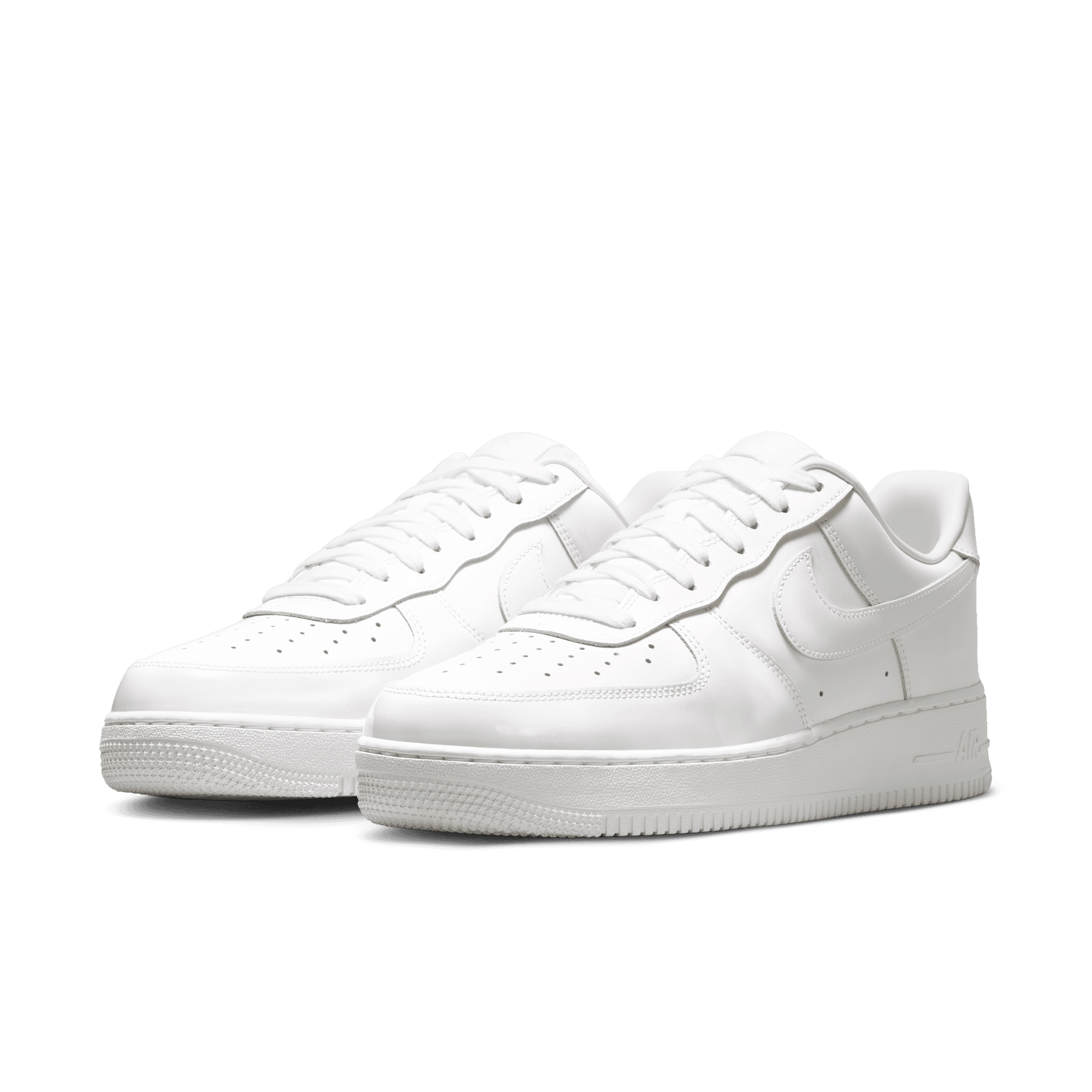 Nike AIR FORCE 1 `07 PRM "WHITE PATENT"
