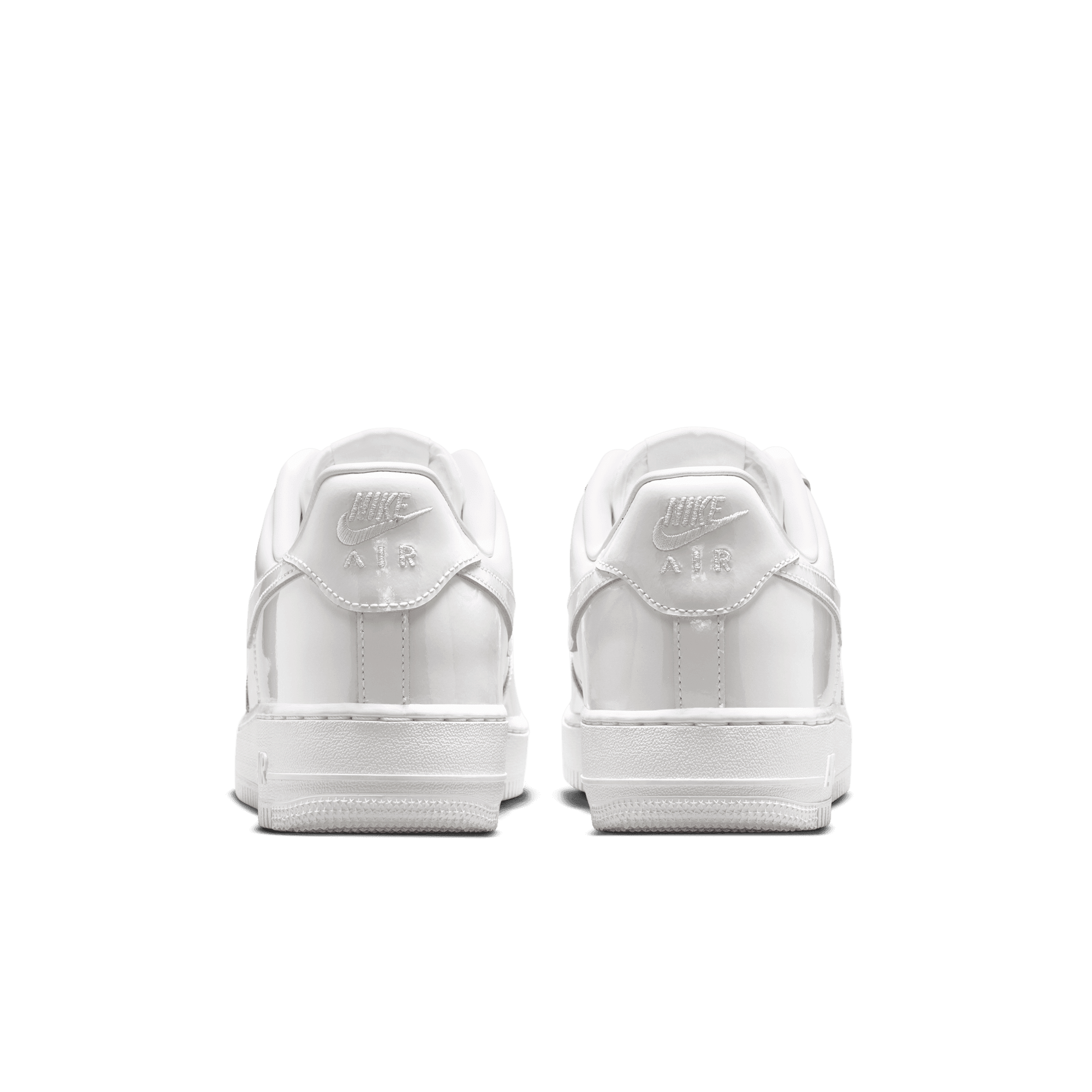 Nike AIR FORCE 1 `07 PRM "WHITE PATENT"