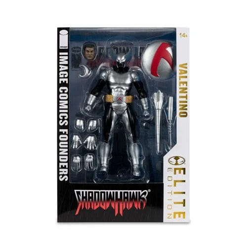 McFarlane Toys ShadowHawk Image Comics Founders Series McFarlane Elite Edition 7-Inch Deluxe Action Figure