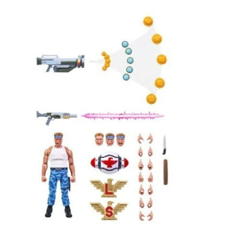 Premium DNA Toys Contra - Bill Rizer + Lance Bean Maximum Payload 1/12 Scale Action Figure Set
