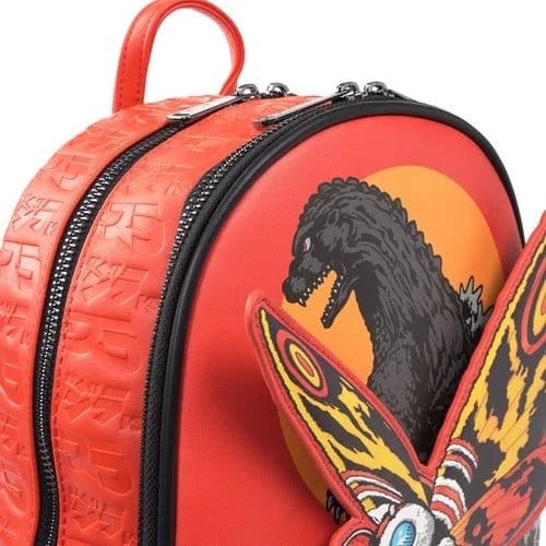 Loungefly Godzilla vs. Mothra Midsize Backpack - Entertainment Earth Exclusive