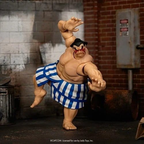 Jada Toys Ultra Street Fighter II E. Honda 6-Inch Scale Deluxe Action Figure
