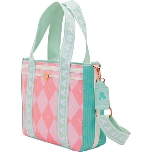 Loungefly Mickey Mouse Tennis Tote Bag with Coin Bag