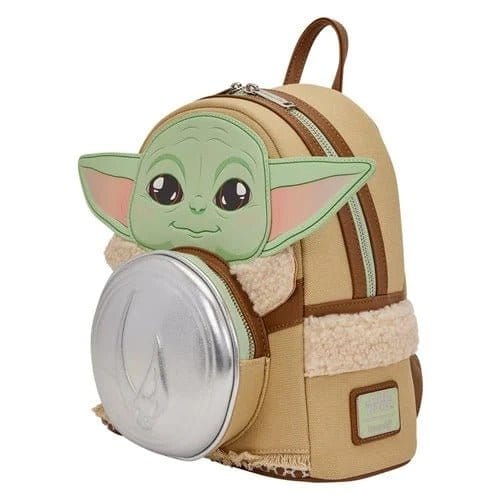 Loungefly Star Wars The Mandalorian Grogu and Anzellan Mini-Backpack