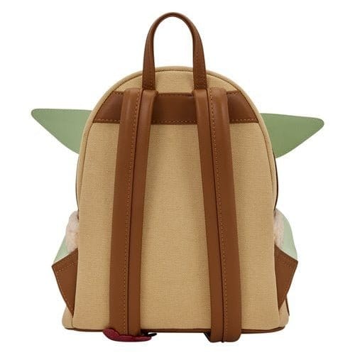 Loungefly Star Wars The Mandalorian Grogu and Anzellan Mini-Backpack