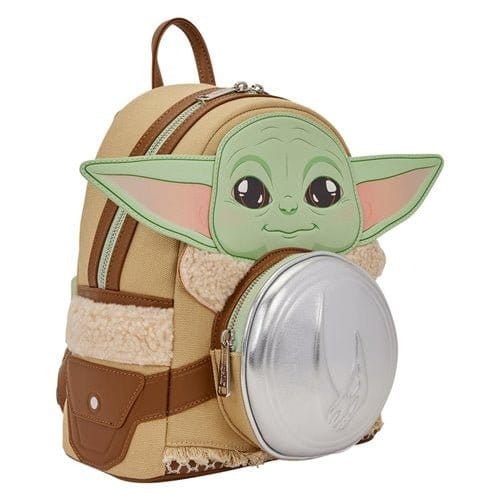 Loungefly Star Wars The Mandalorian Grogu and Anzellan Mini-Backpack