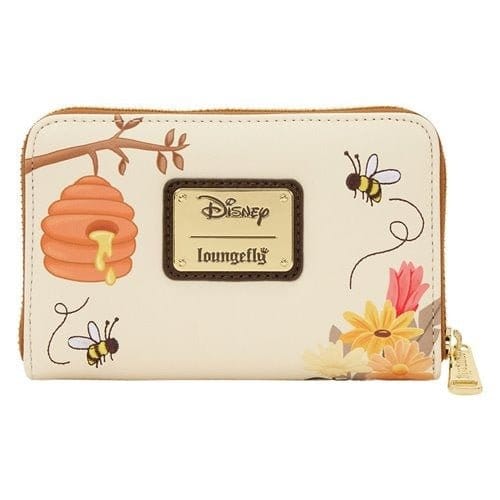 Loungefly Winnie the Pooh Floral Bee Zip Around Wallet