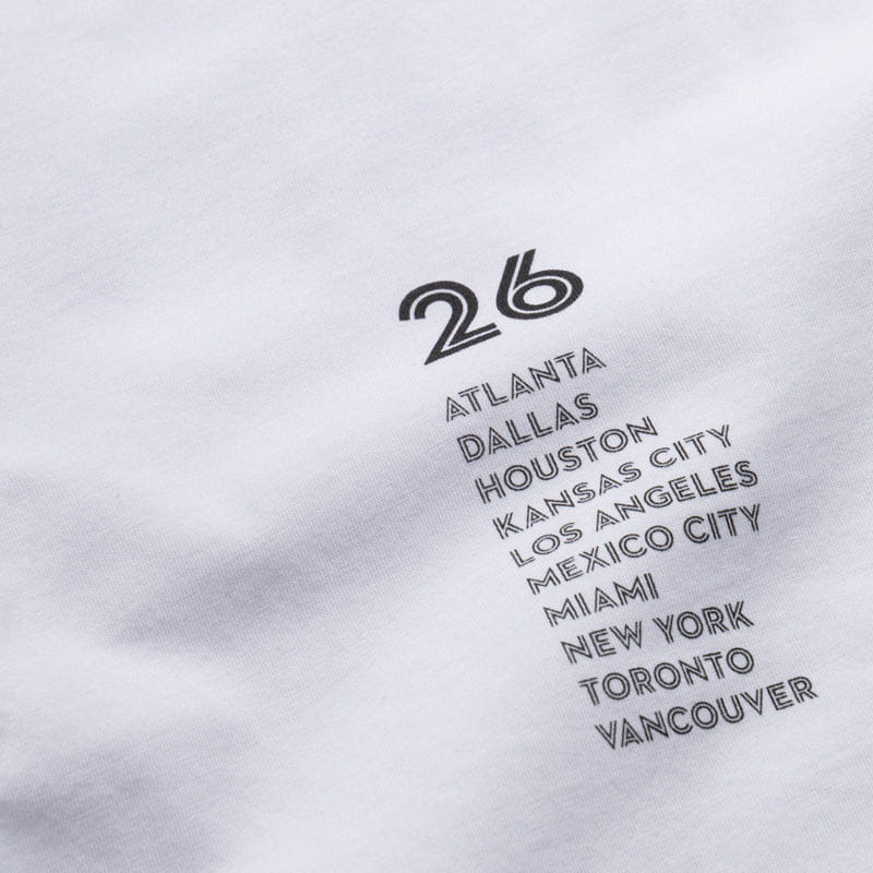 Purple Brand Countries Tee - White