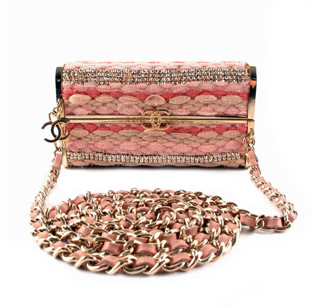 Chanel Box Minaudiere Shoulder Bag Limited Edition