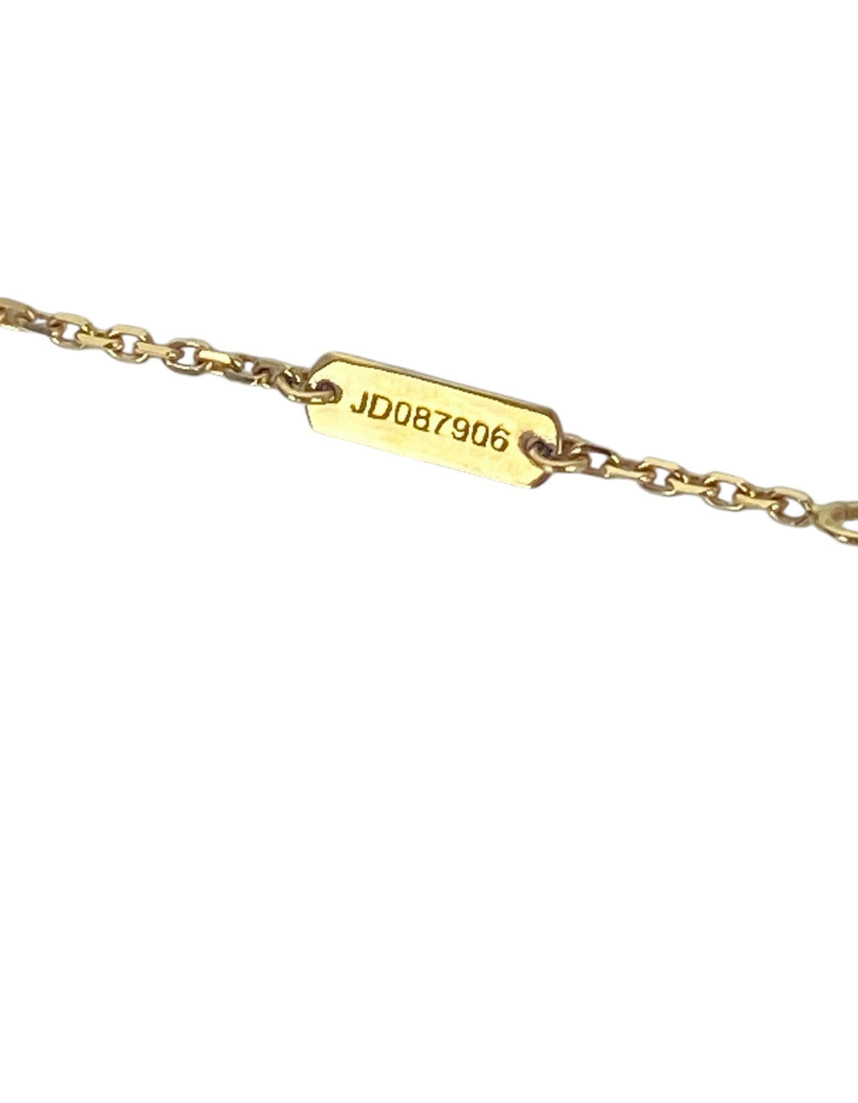 ASC Resale Van Cleef & Arpels Yellow Gold/MOP Vintage Alhambra Necklace