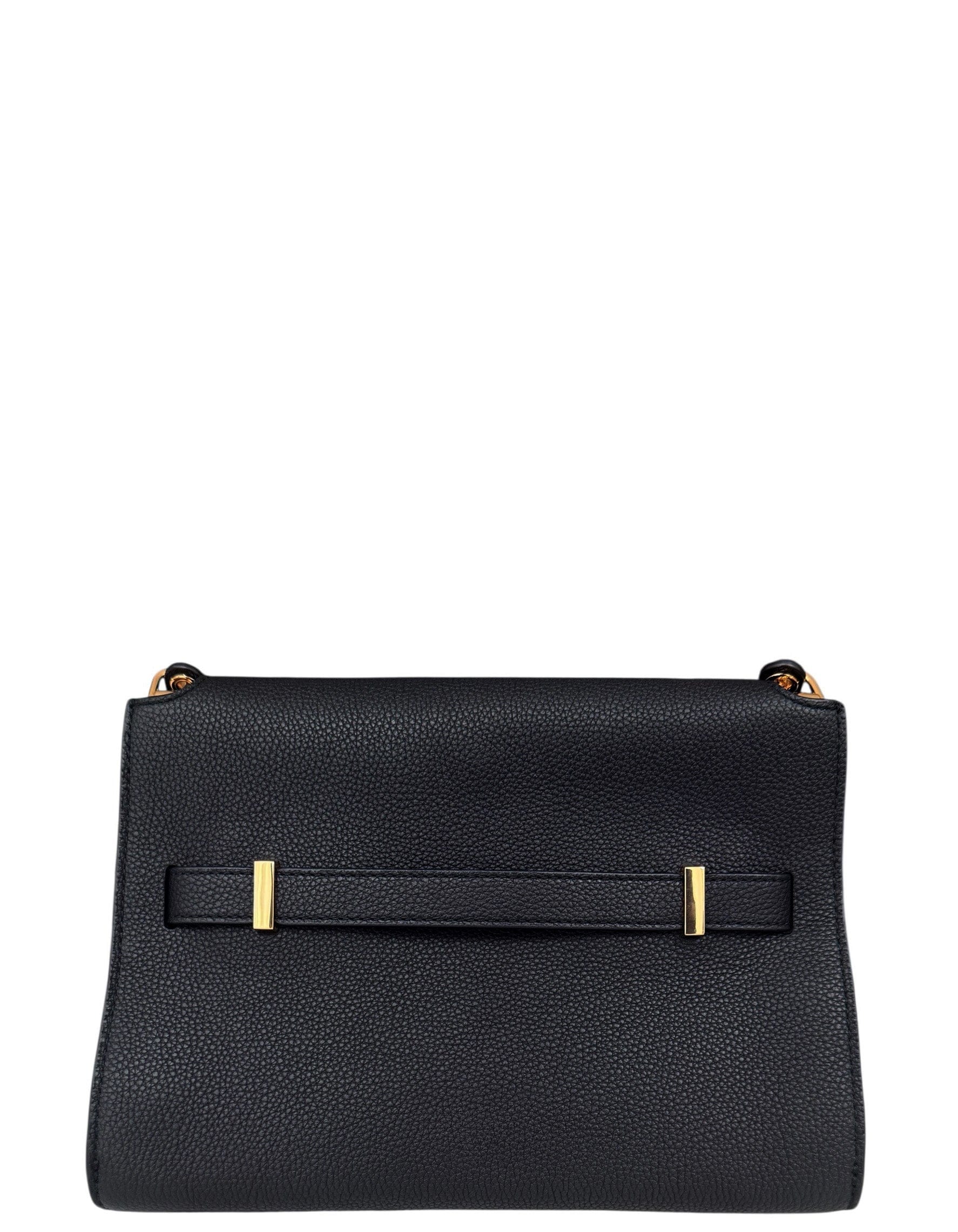ASC Resale Tory Burch Black Lee Radziwill Shoulder Bag