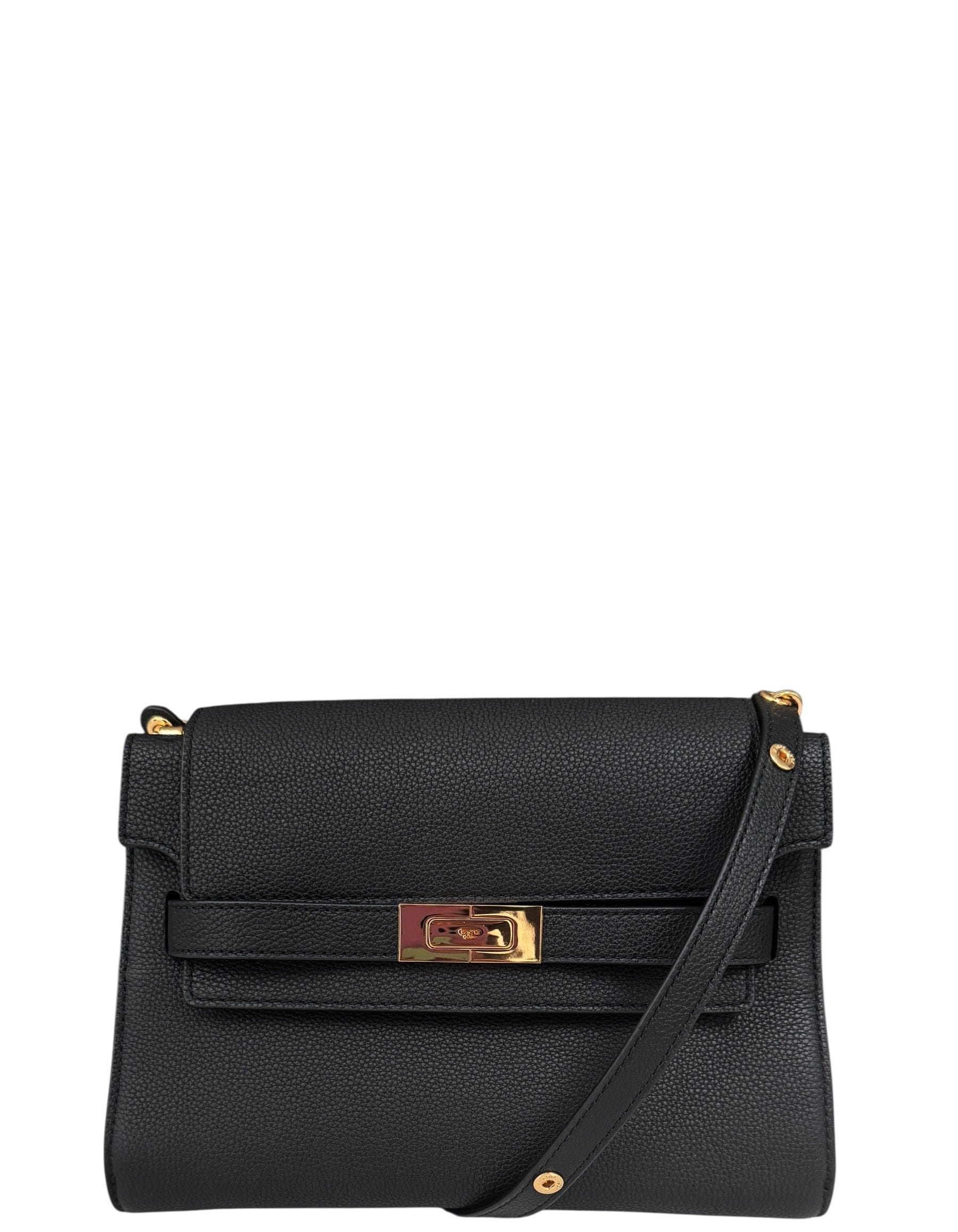 ASC Resale Tory Burch Black Lee Radziwill Shoulder Bag