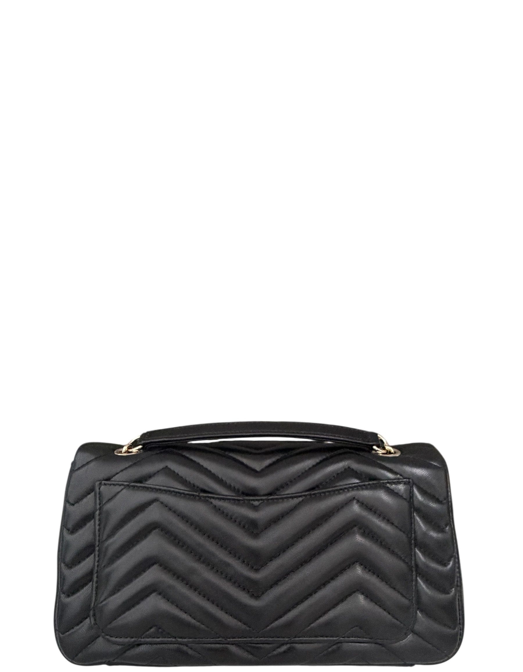 ASC Resale Gucci Black GG Marmont Shoulder Bag NEW MODEL