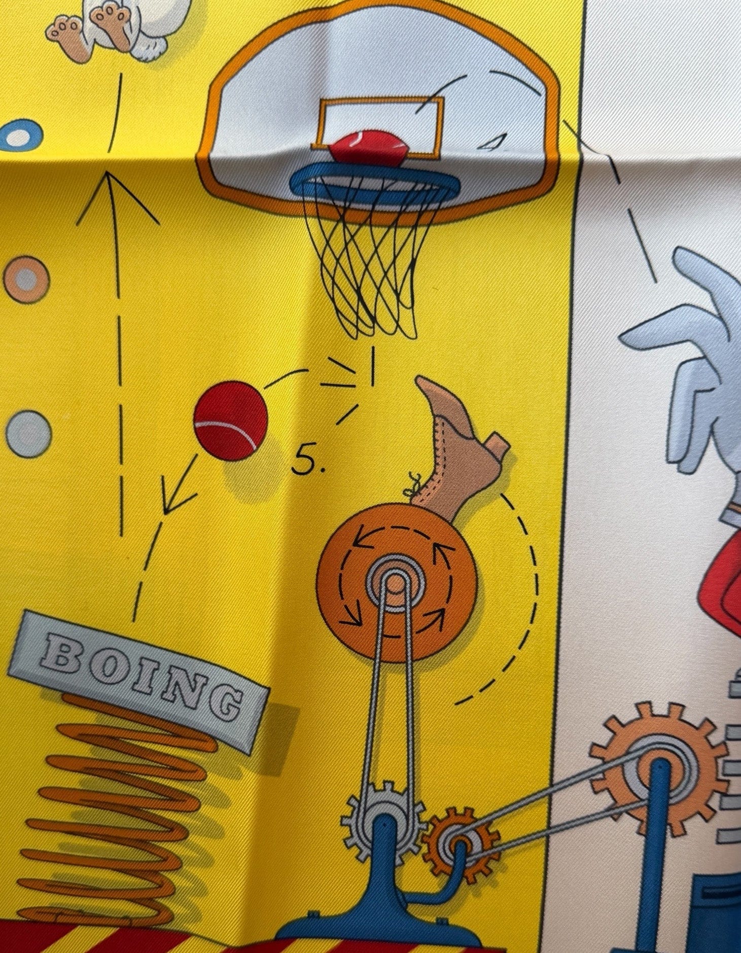 ASC Resale Hermes NWT Tea for Two 90cm Silk Scarf