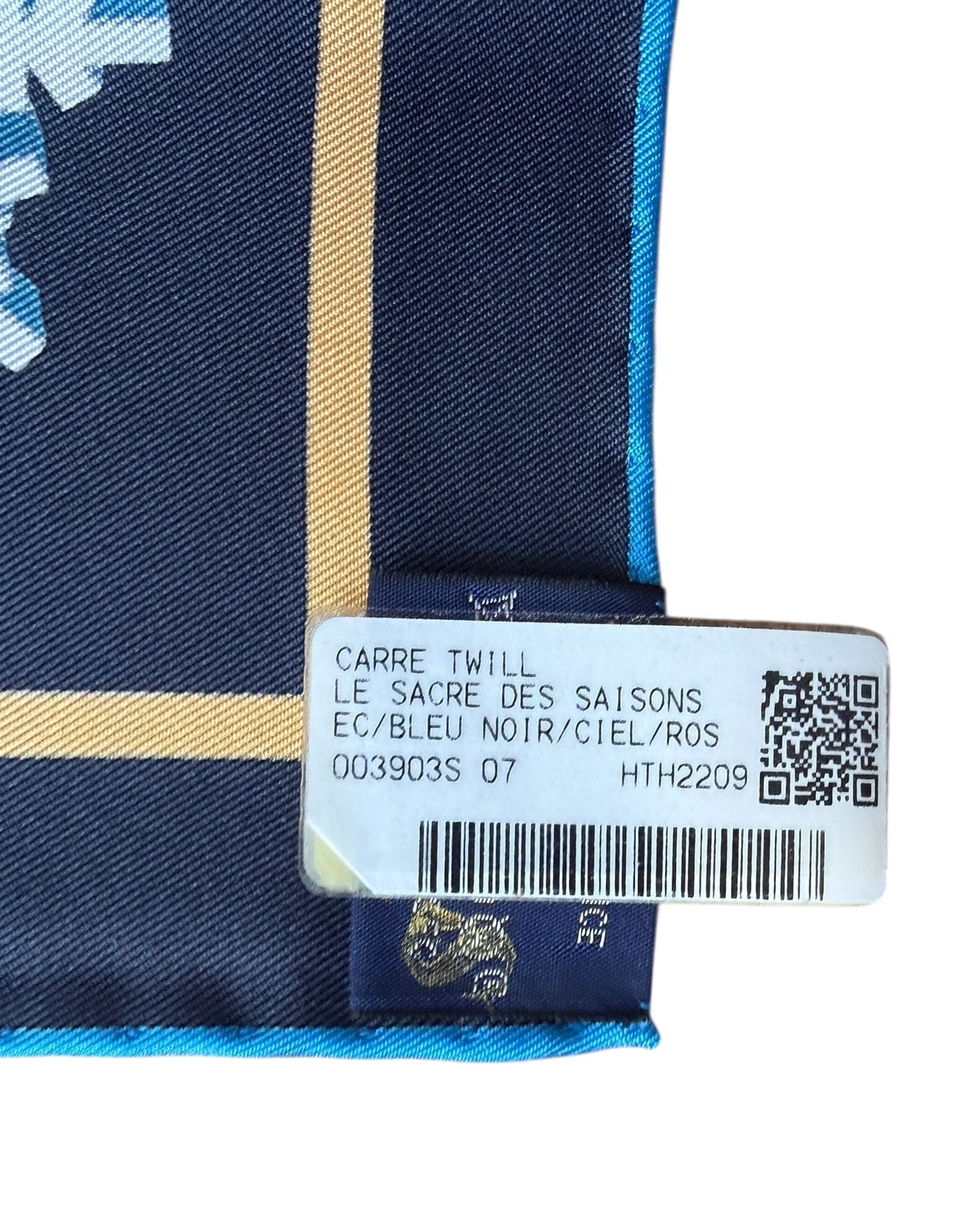 ASC Resale Hermes NWT Le Sacre Des Saisons 90cm Silk Scarf