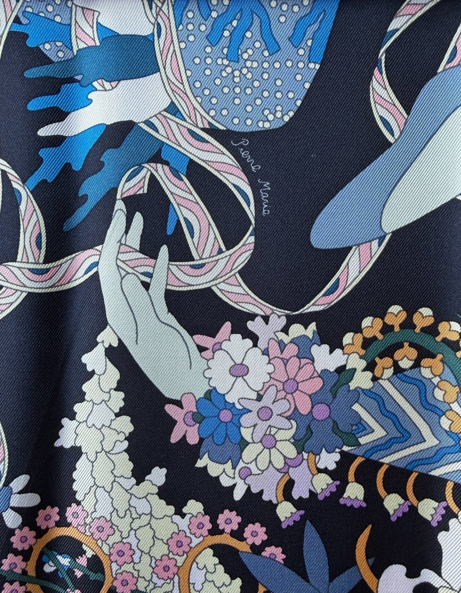 ASC Resale Hermes NWT Le Sacre Des Saisons 90cm Silk Scarf