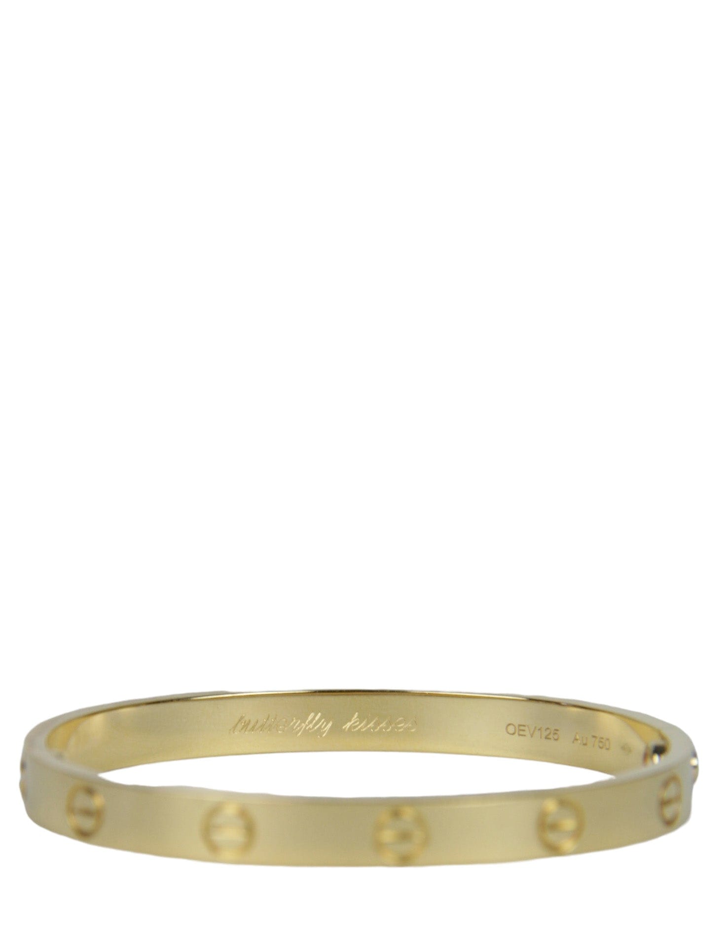 ASC Resale Cartier 18k Yellow Gold LOVE Bracelet sz 16, Classic Model