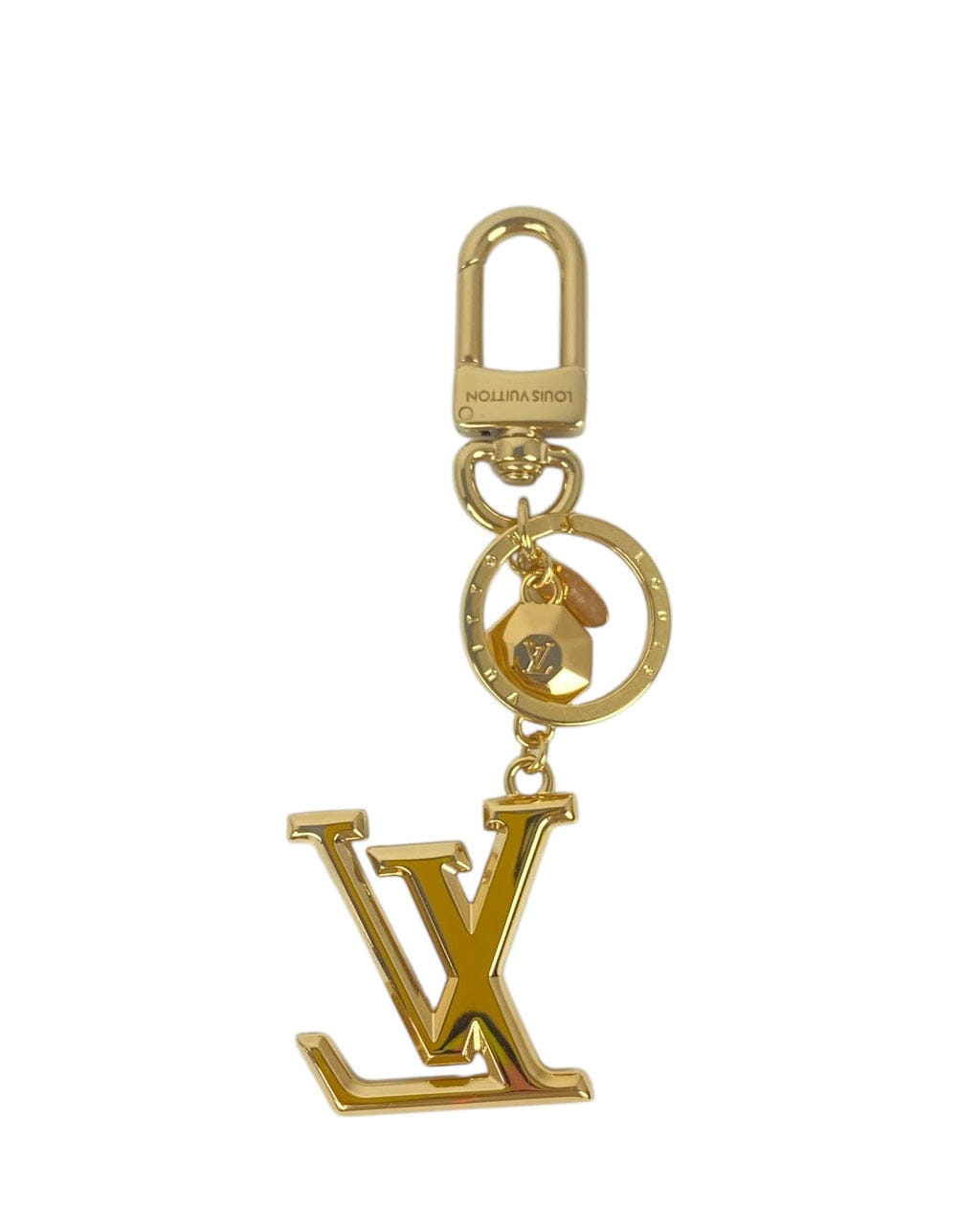 ASC Resale Louis Vuitton Gold Logo Keychain/Bag Charm