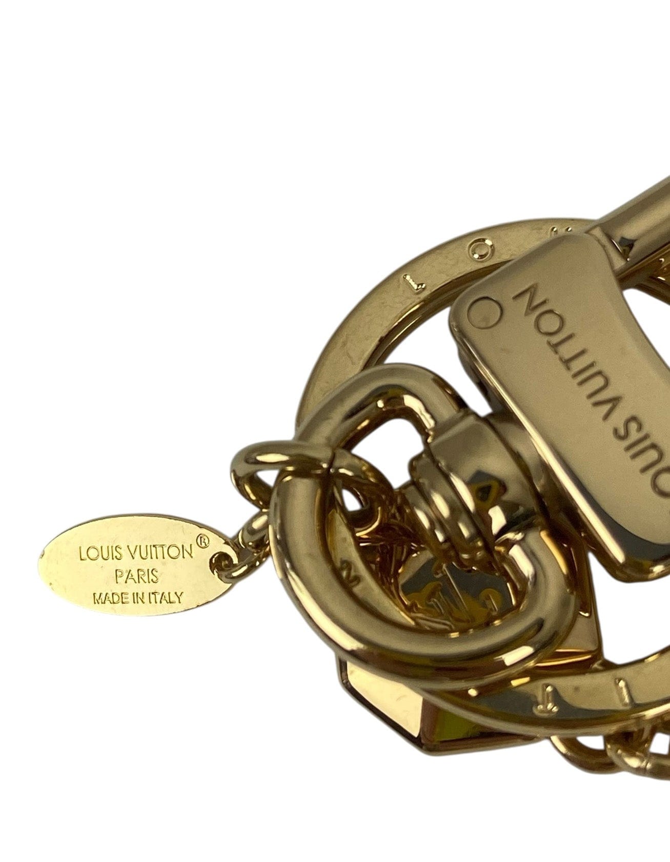 ASC Resale Louis Vuitton Gold Logo Keychain/Bag Charm