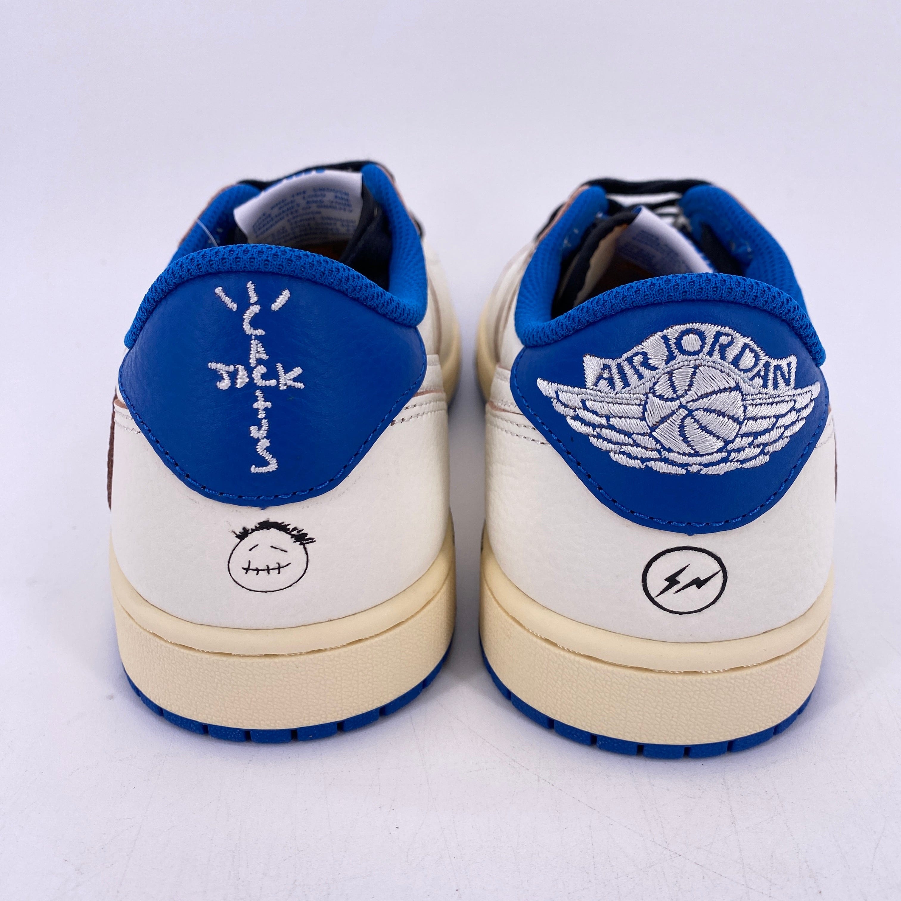 Air Jordan 1 Low OG SP "Travis Fragment Military Blue" 2025 New Size 9