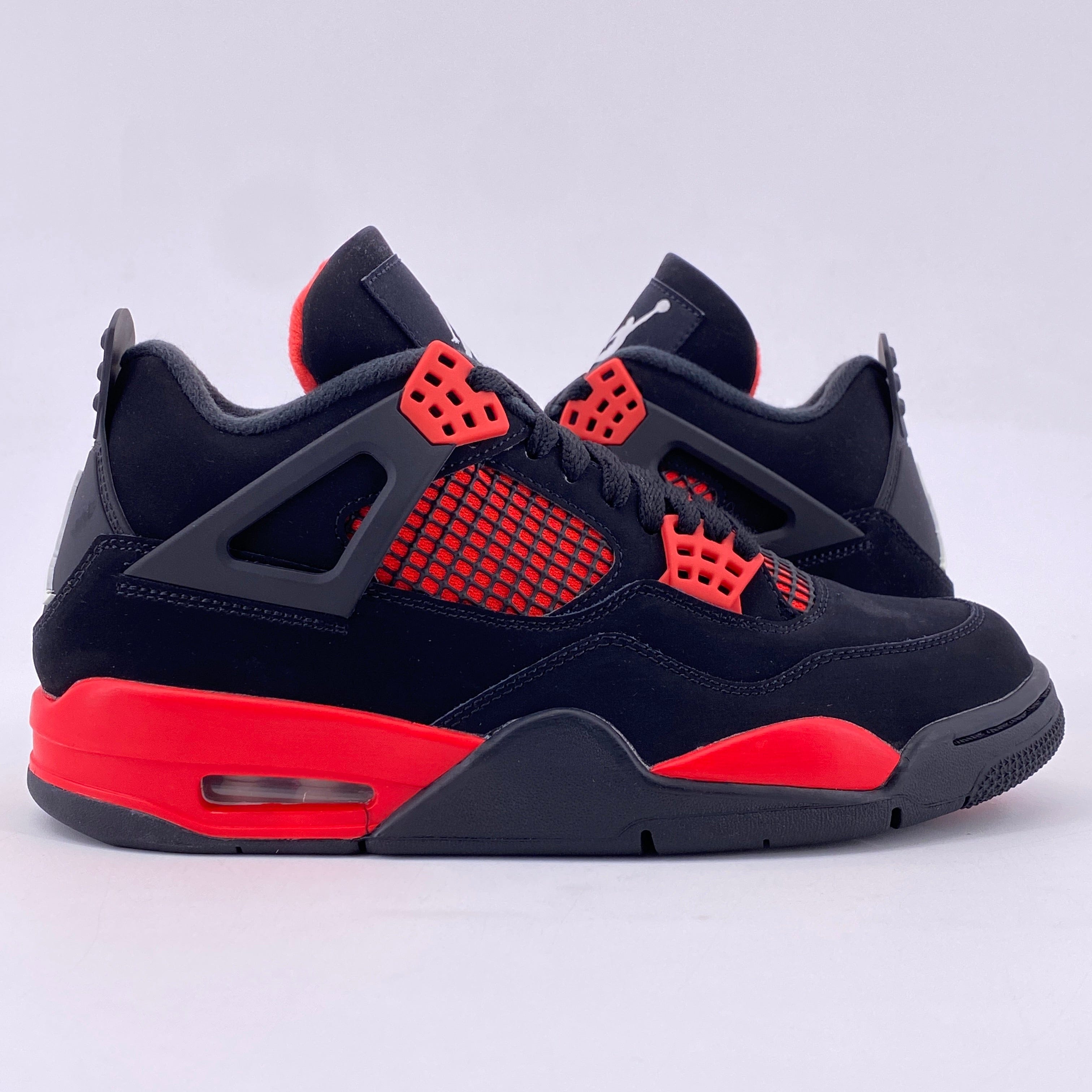 Air Jordan 4 Retro "Red Thunder" 2022 New Size 7.5