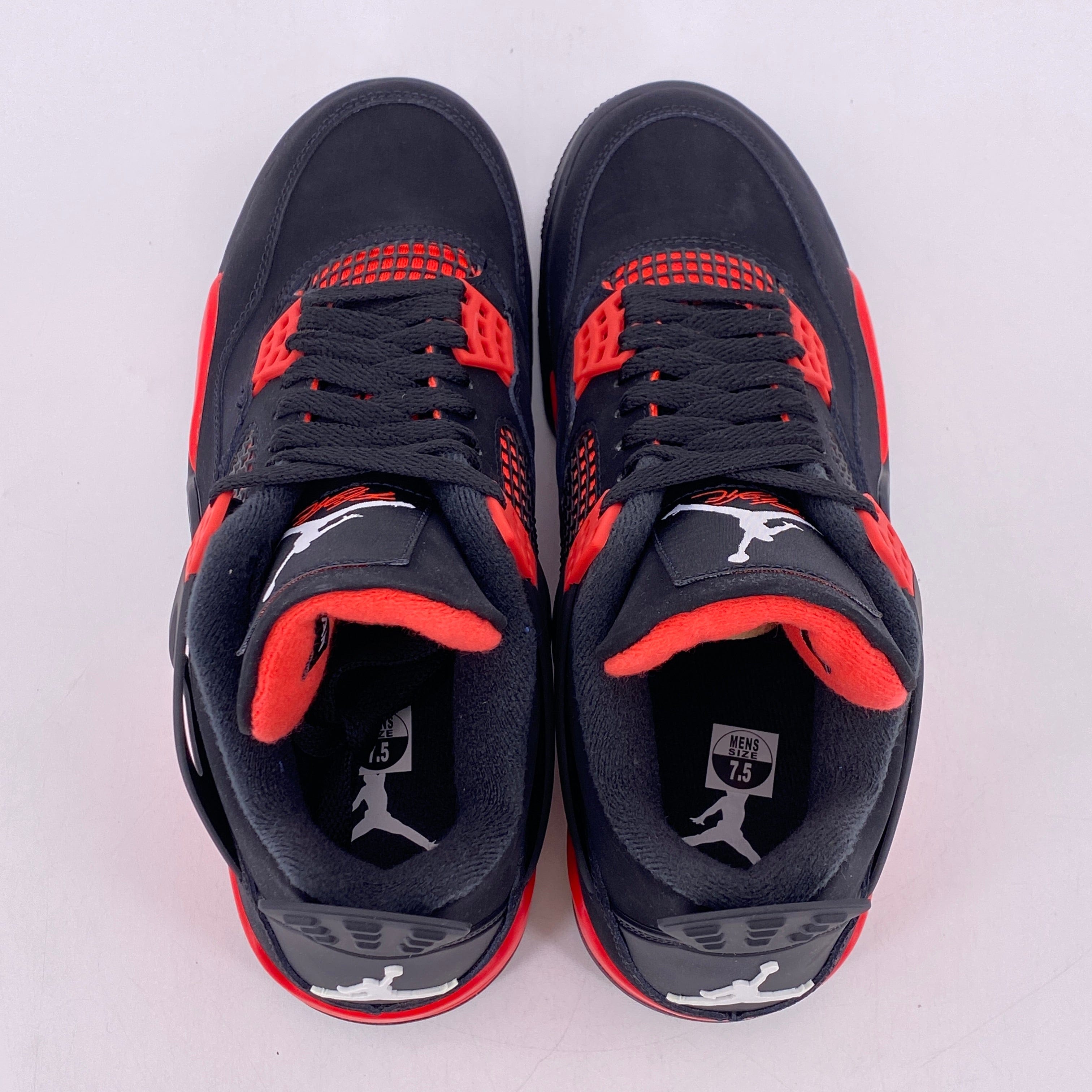 Air Jordan 4 Retro "Red Thunder" 2022 New Size 7.5