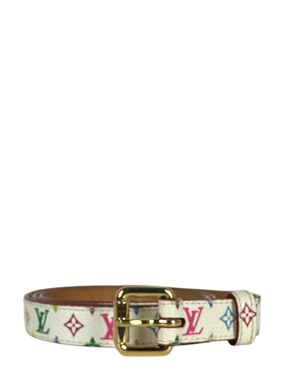 ASC Resale Louis Vuitton Multicolor Monogram Belt sz 90/ 36"