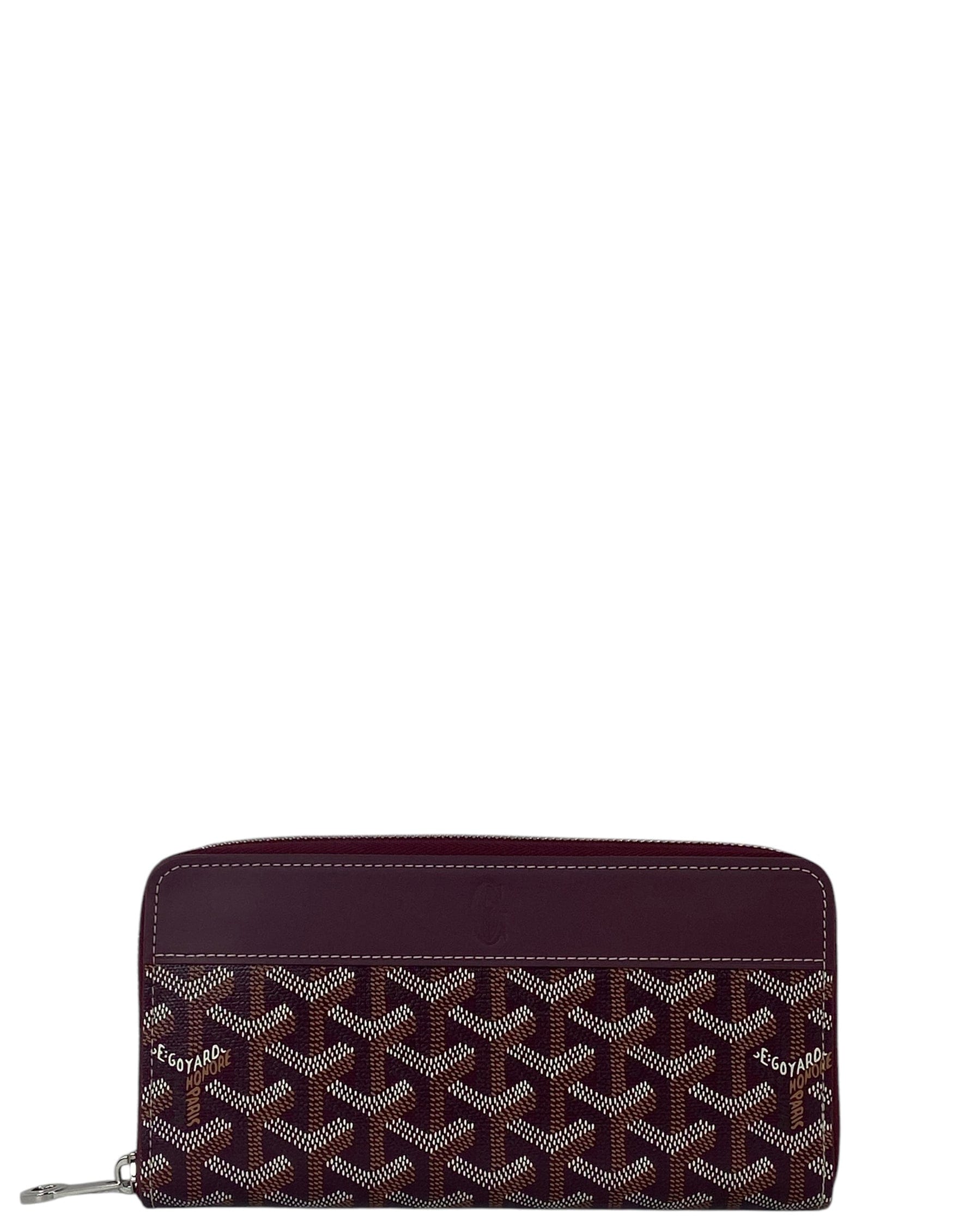 ASC Resale Goyard Goyardine Burgundy Matignon GM Wallet