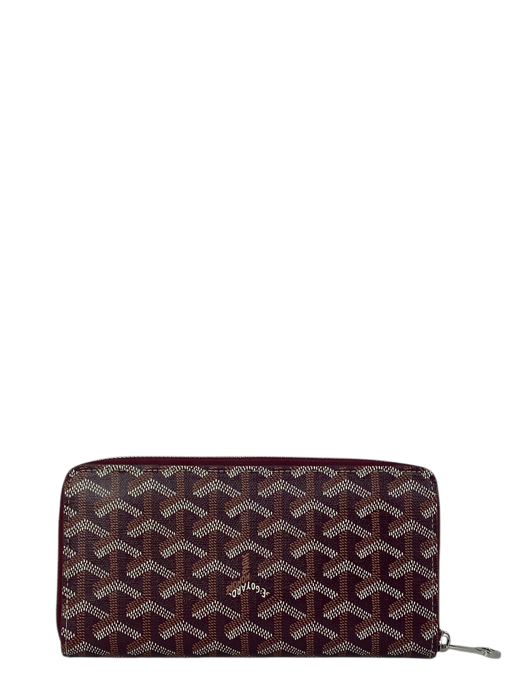 ASC Resale Goyard Goyardine Burgundy Matignon GM Wallet