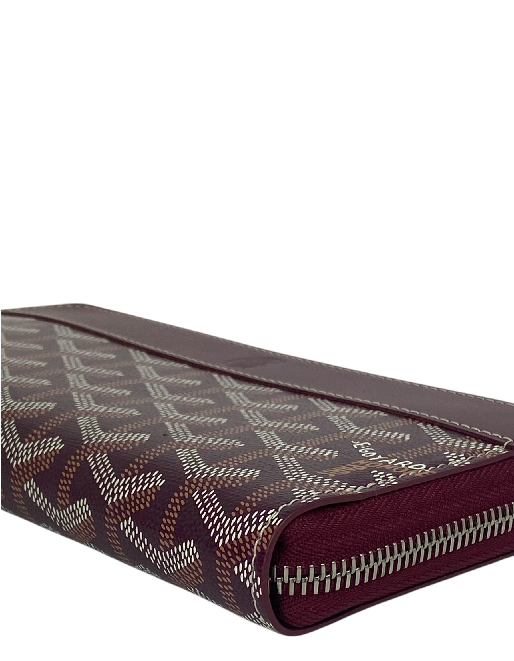 ASC Resale Goyard Goyardine Burgundy Matignon GM Wallet