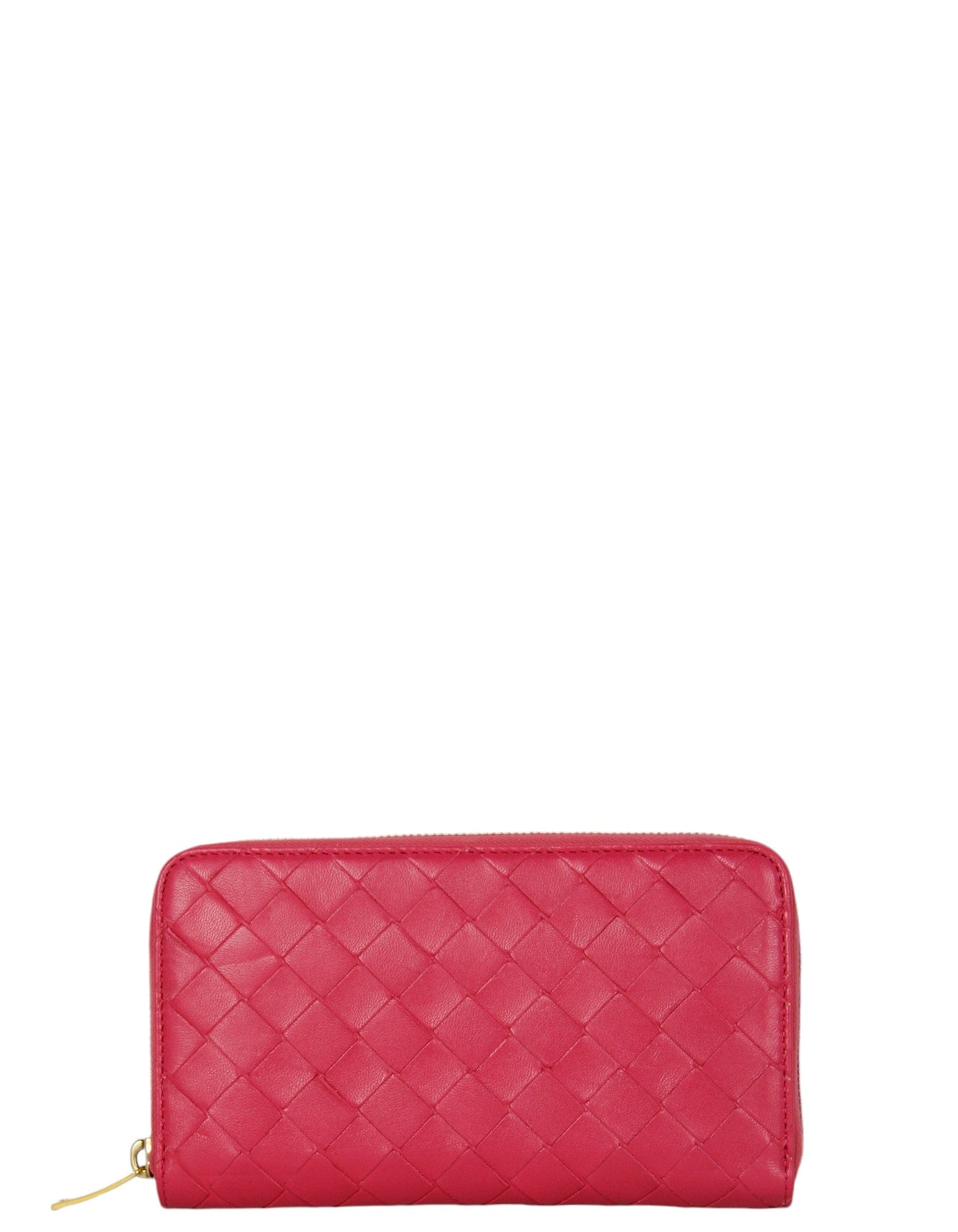 ASC Resale Bottega Veneta Pink Intrecciato Wallet