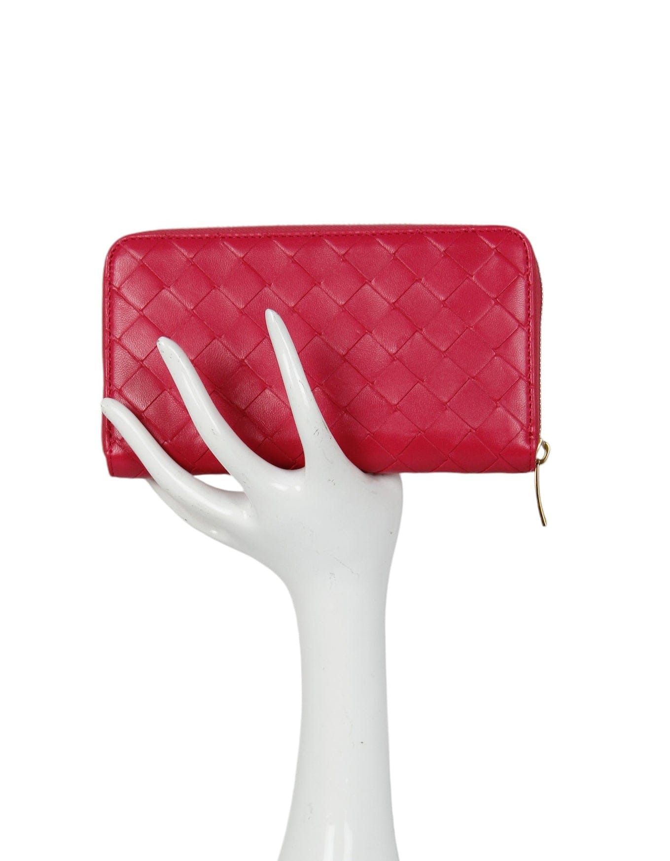 ASC Resale Bottega Veneta Pink Intrecciato Wallet