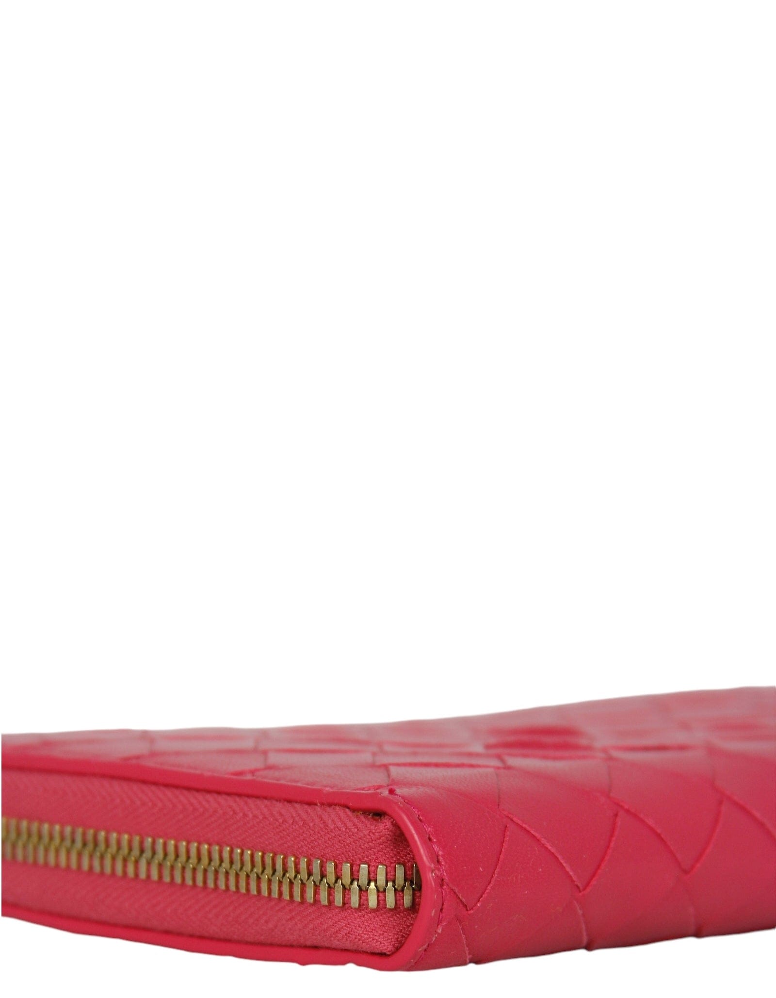 ASC Resale Bottega Veneta Pink Intrecciato Wallet