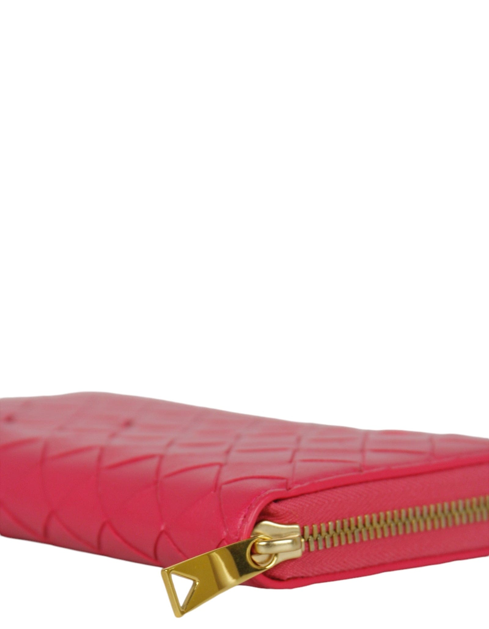 ASC Resale Bottega Veneta Pink Intrecciato Wallet
