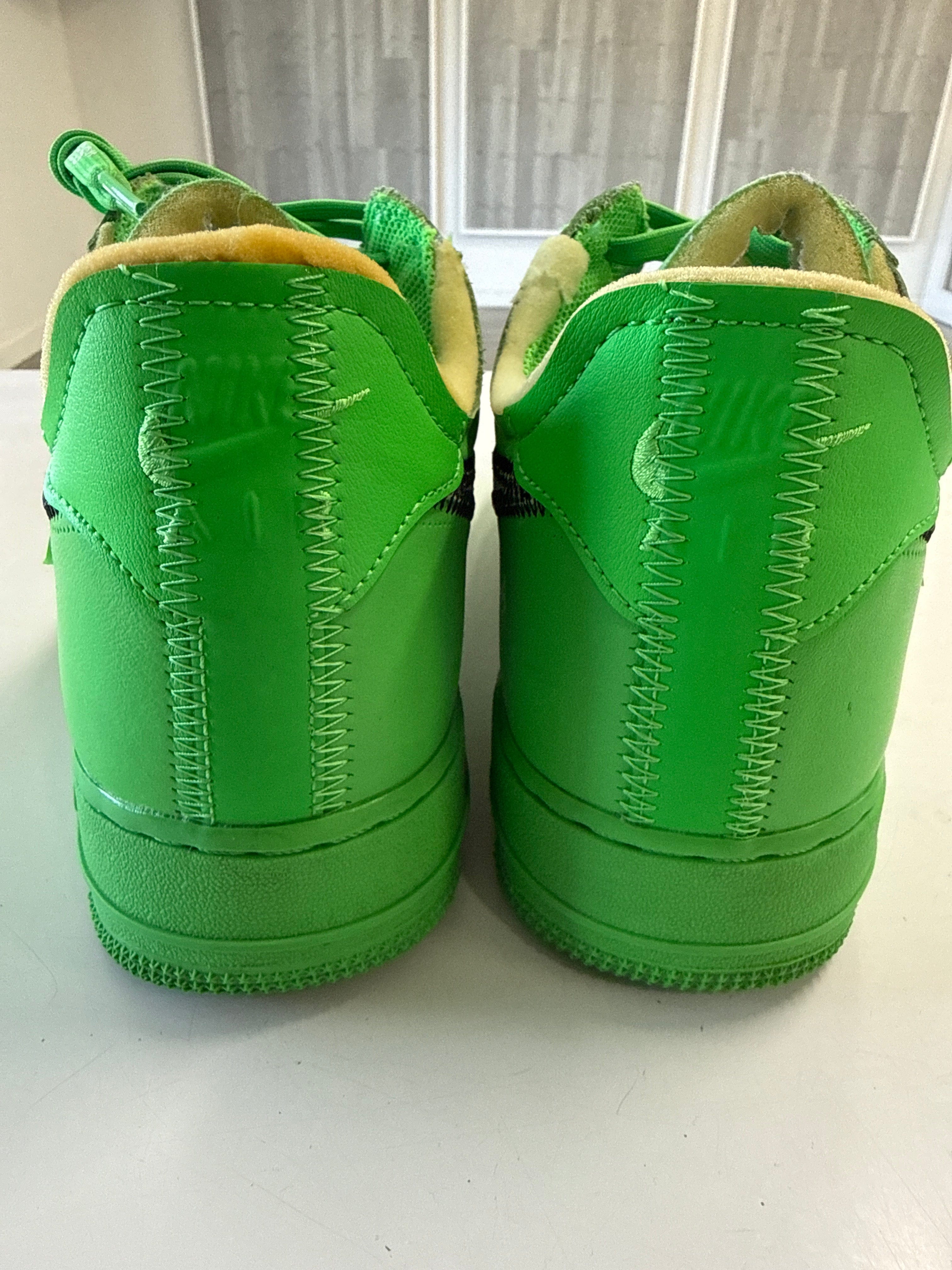 OFF WHITE AIR FORCE 1 LOW BROOKLYN - SIZE 10 (WORN)