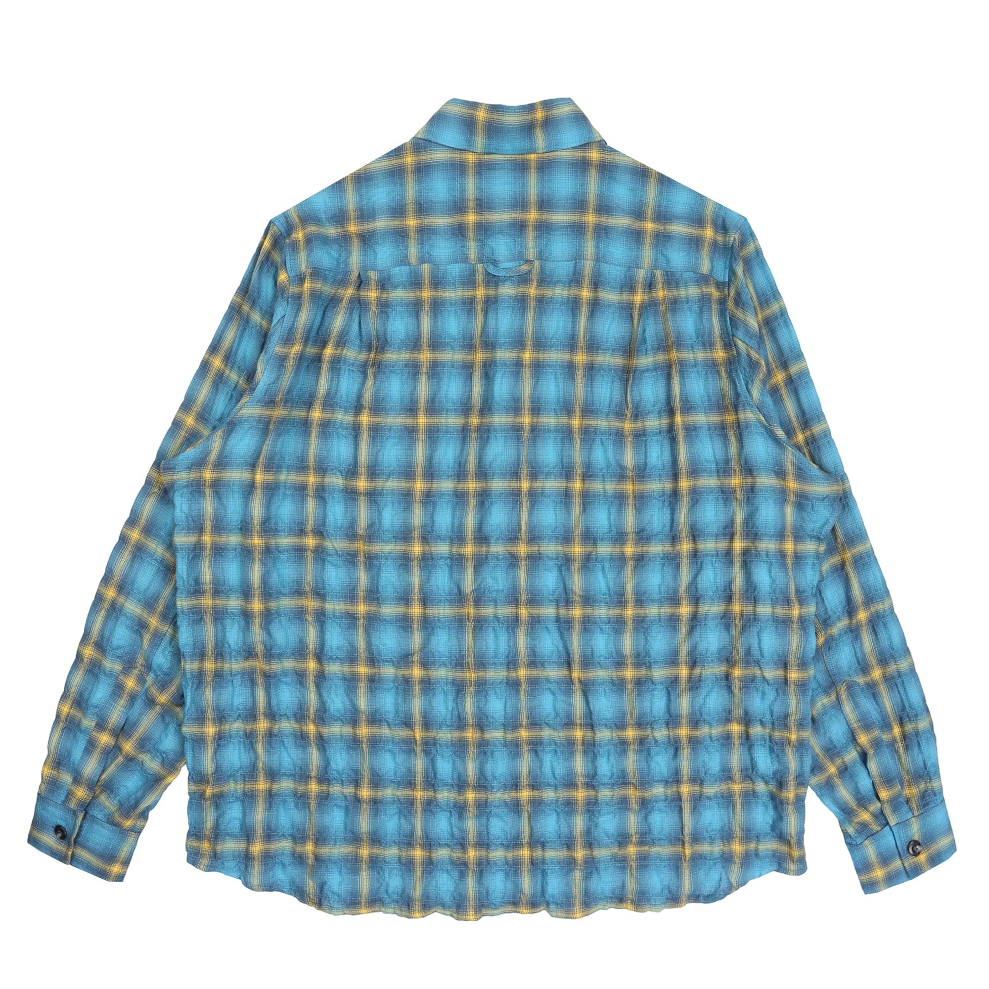 Laid.B Sun Bleached Check Shirts - Blue