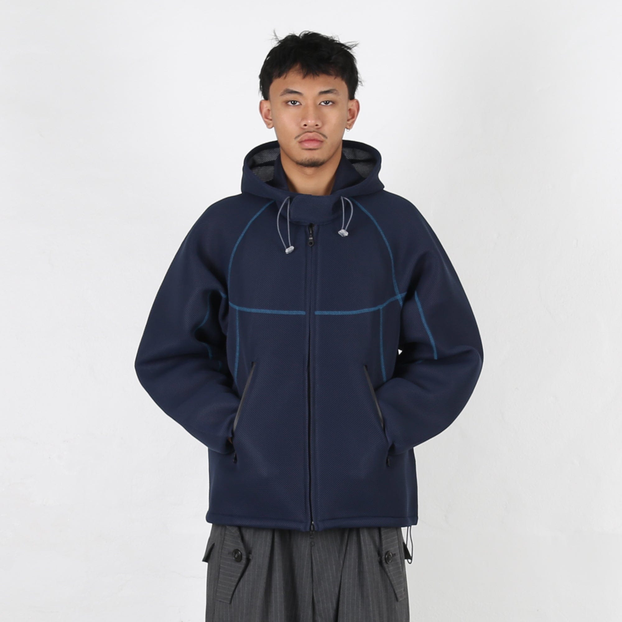 Laid.B Oka Shell Parka - Navy